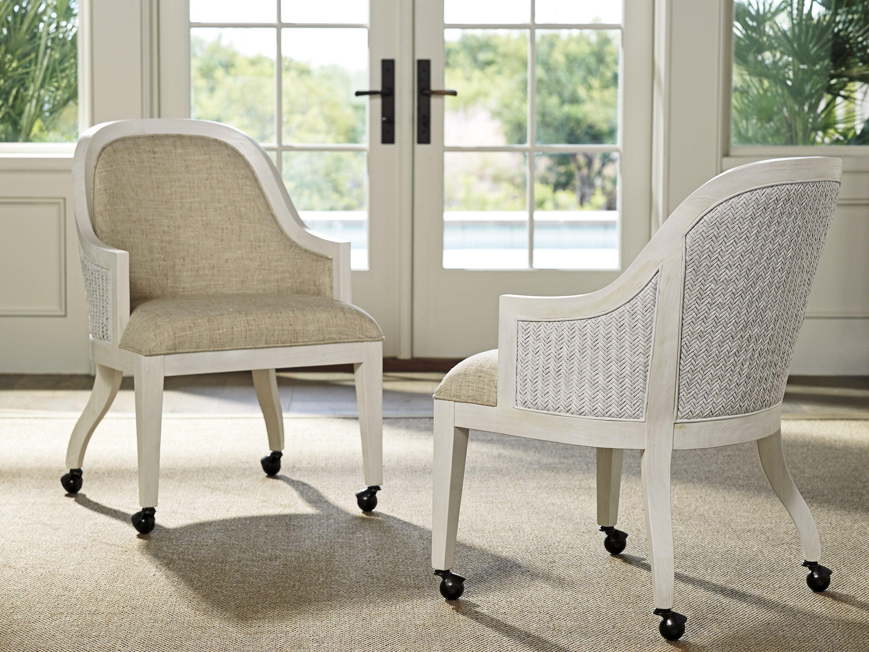 Ocean Breeze Bayview Arm Chair With Casters - Image 2