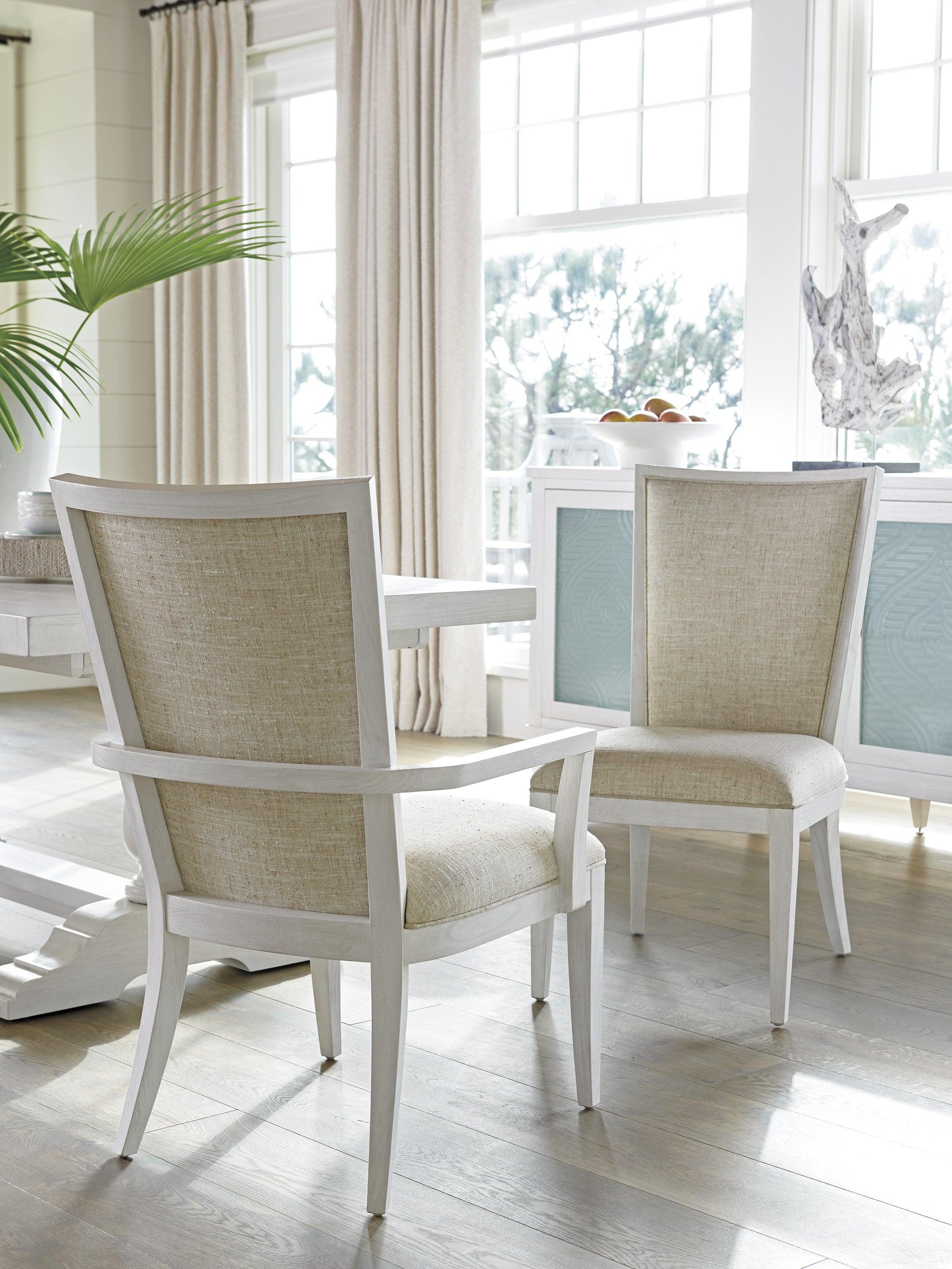 Ocean Breeze Sea Winds Upholstered Side Chair - Image 2