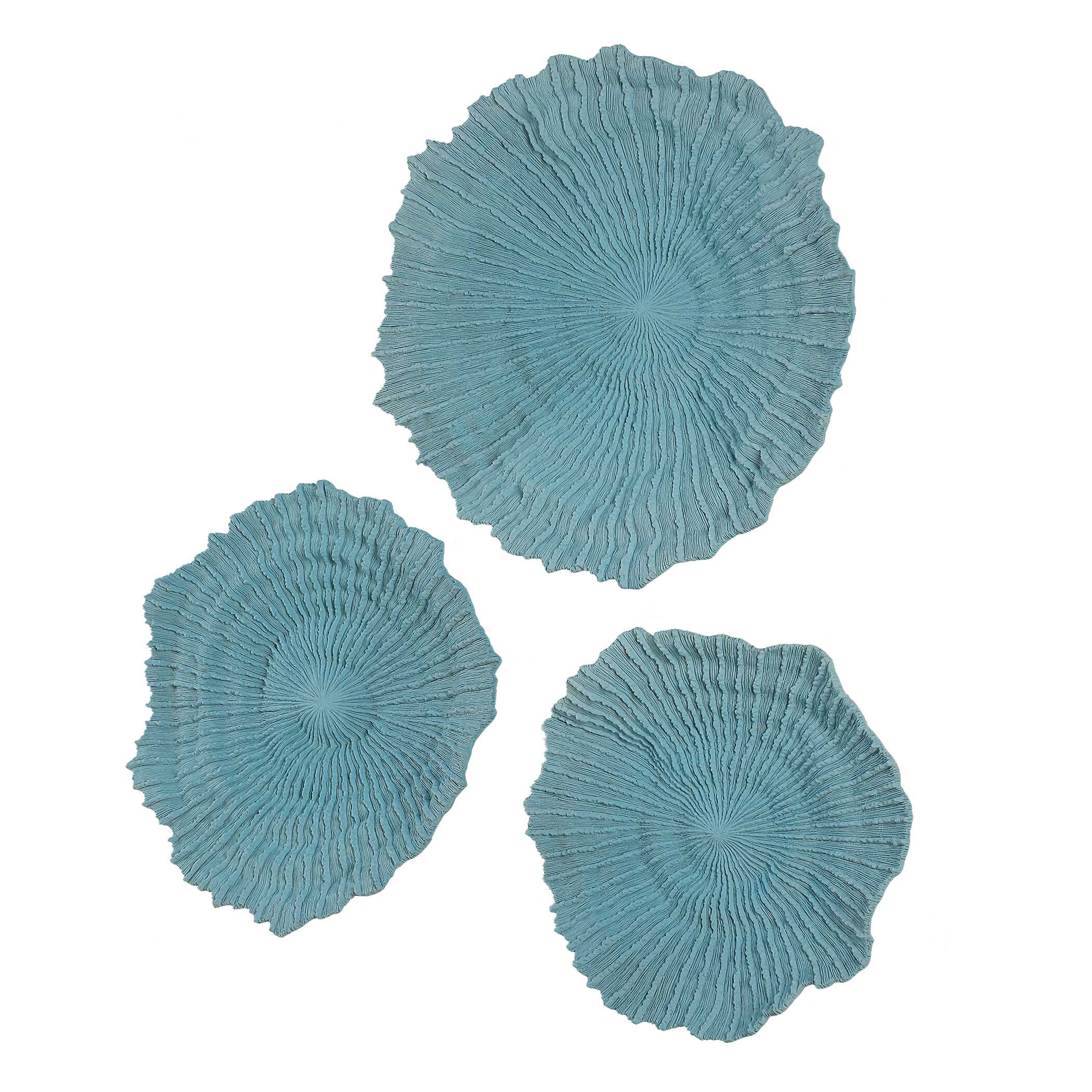 Ocean Gems Blue Wall Decor - Set of 3 - Image 4