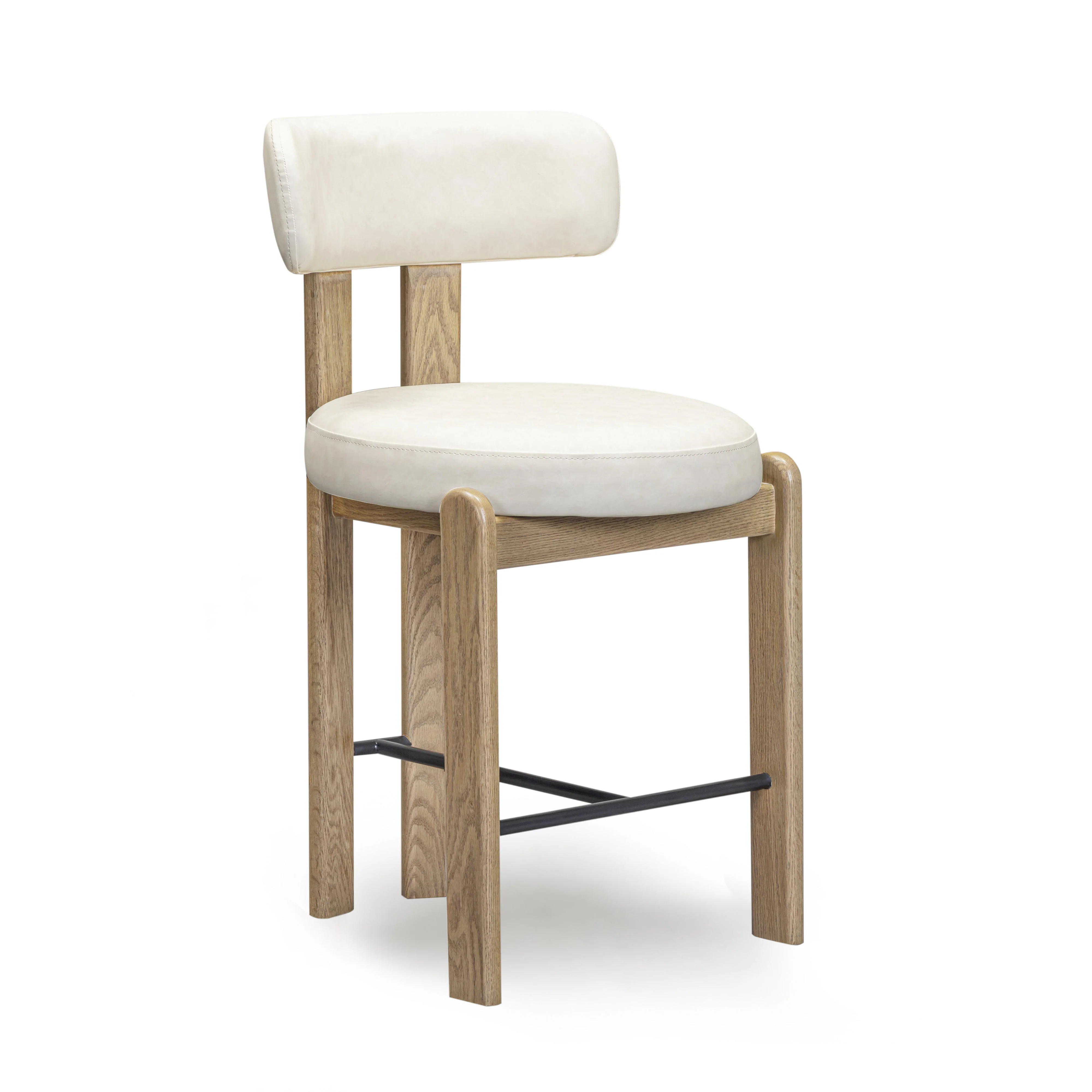 Odessa Performance Vegan Leather Counter Stool - Image 15