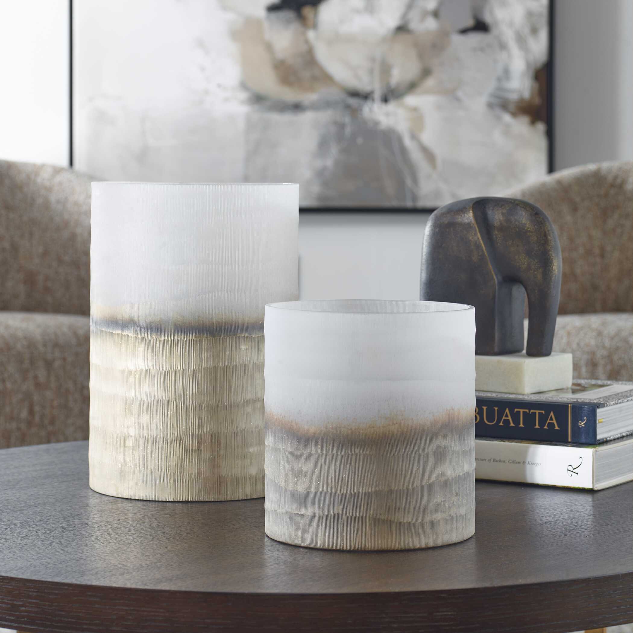 Ombra Modern Vases - Set of 2 - Image 3