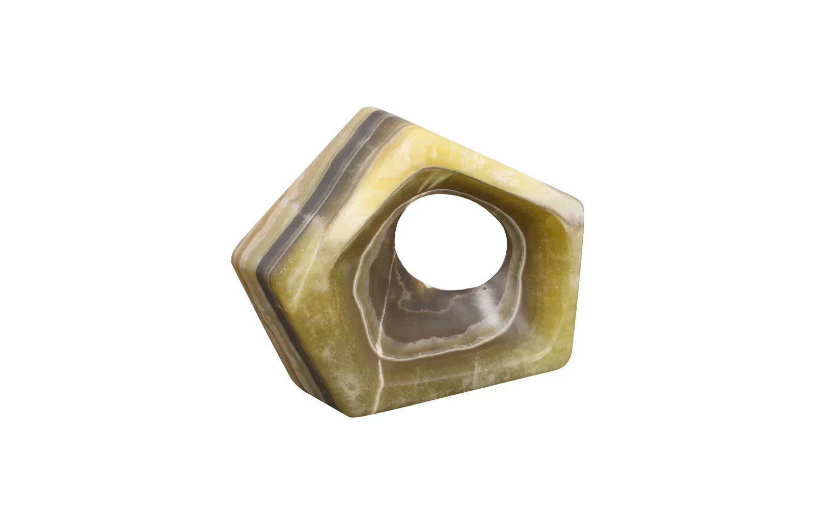 Onyx Triangle Sculpture - Image 2