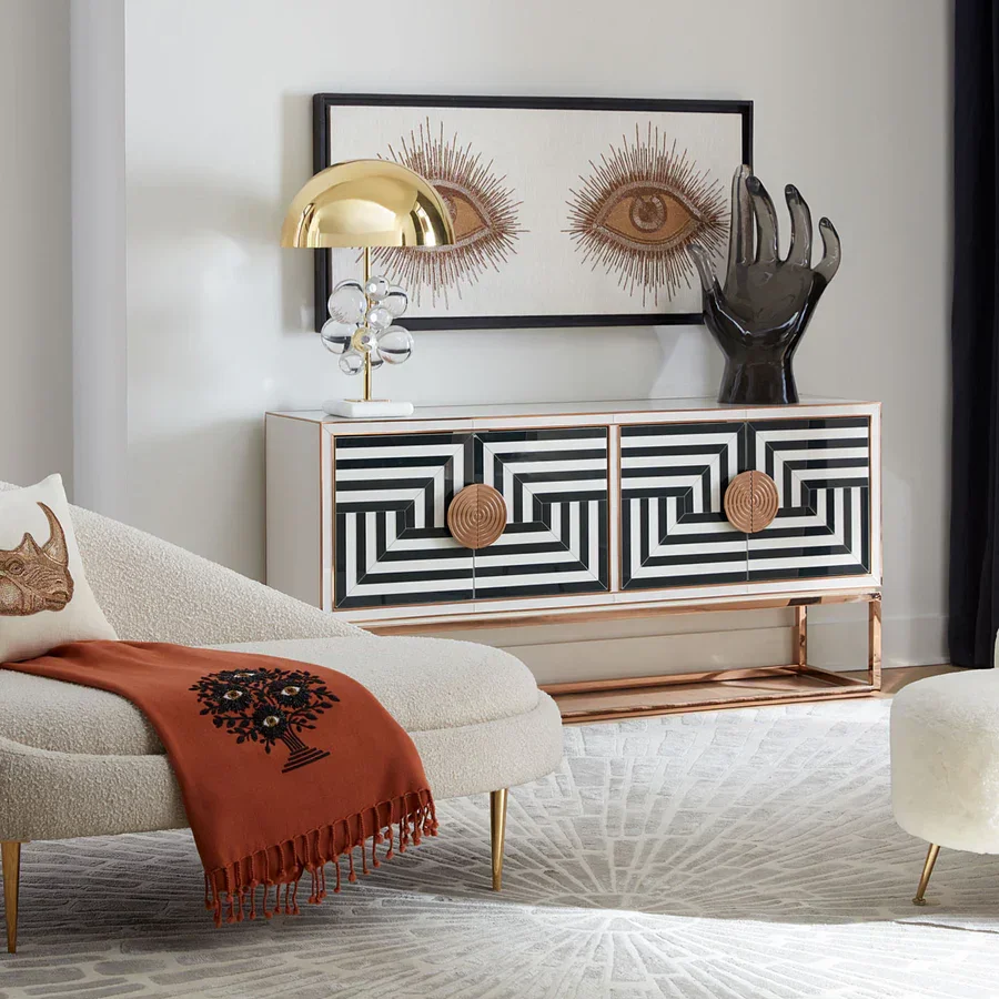 Op Art Credenza - Image 5