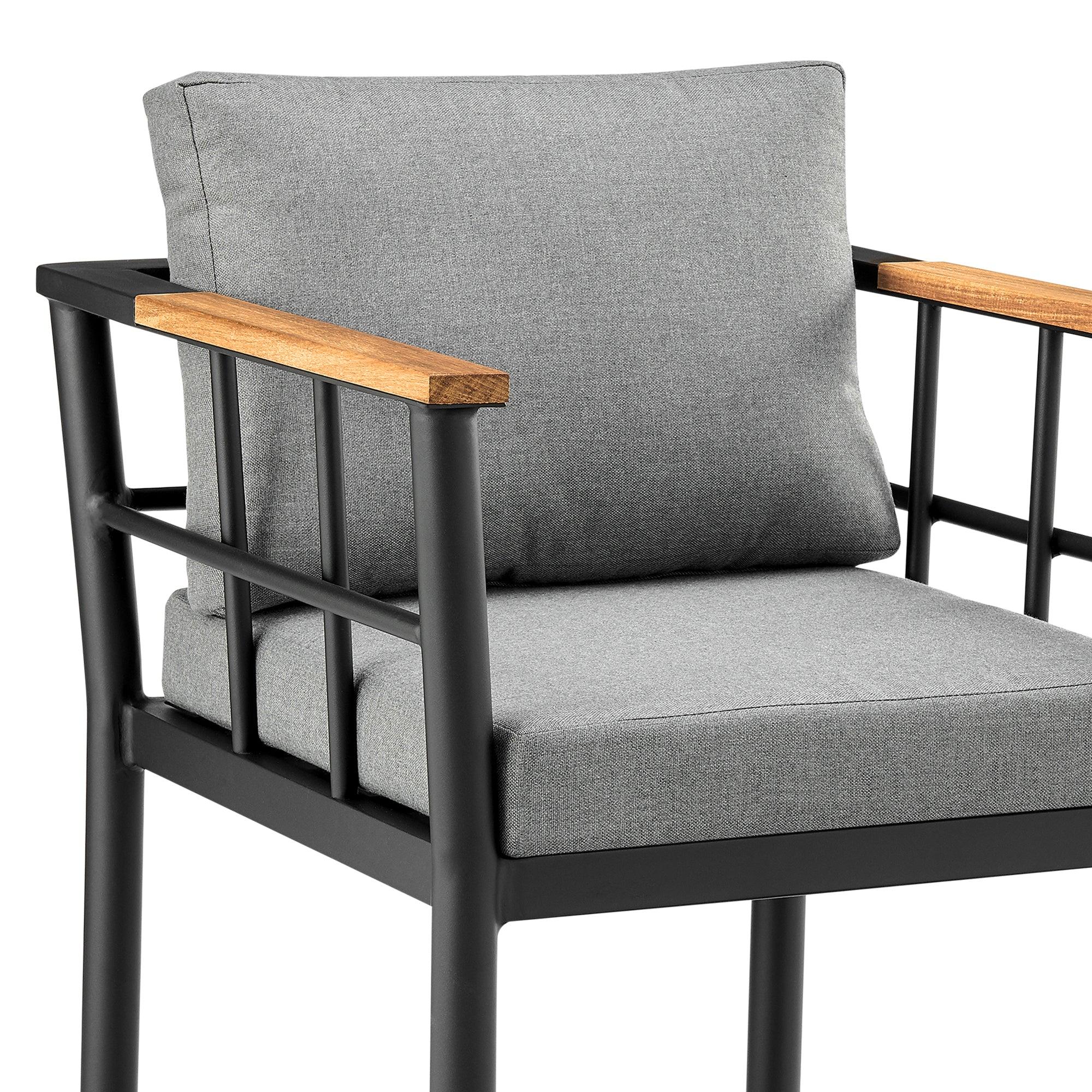 Orlando Outdoor Counter Stool - Set of 2 - Image 6
