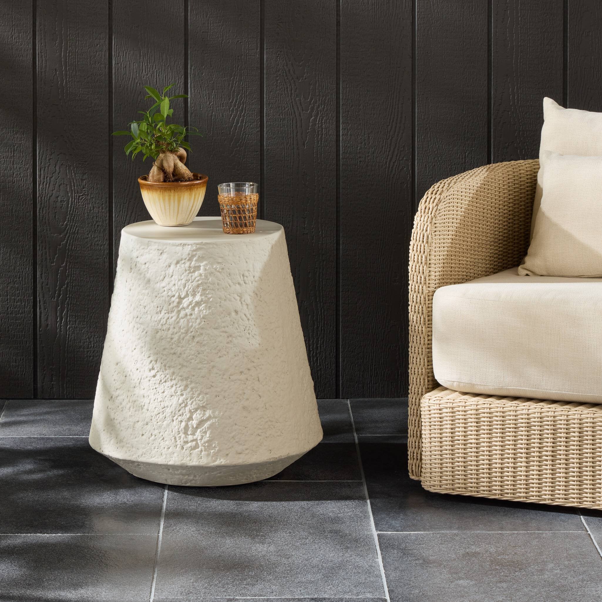 Otero Outdoor Tapered End Table - Image 2