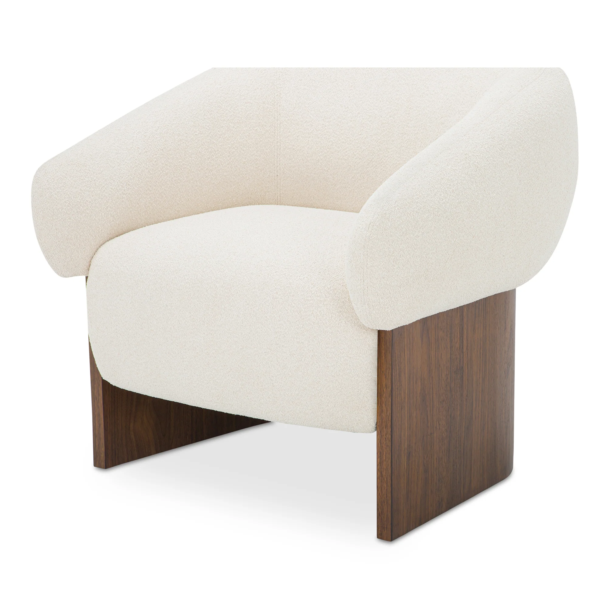Otto Accent Chair Flecked Cream - Image 6