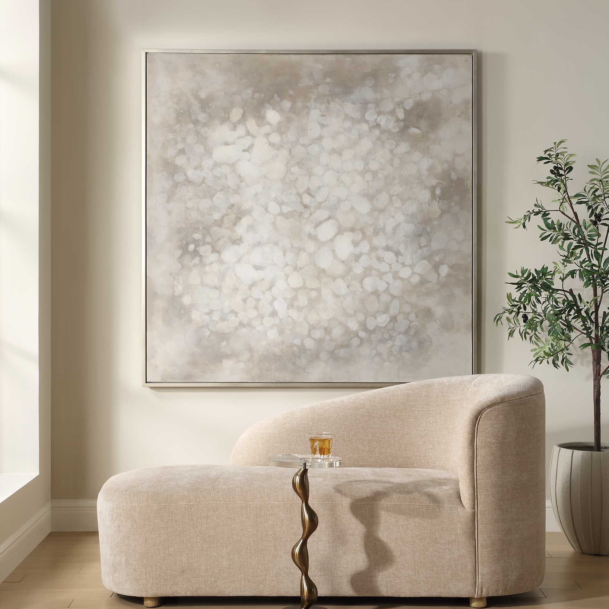 Out Of Focus Framed Abstract Art - Image 2