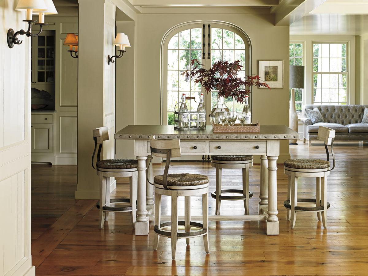 Oyster Bay Merrick Swivel Counter Stool - Image 4