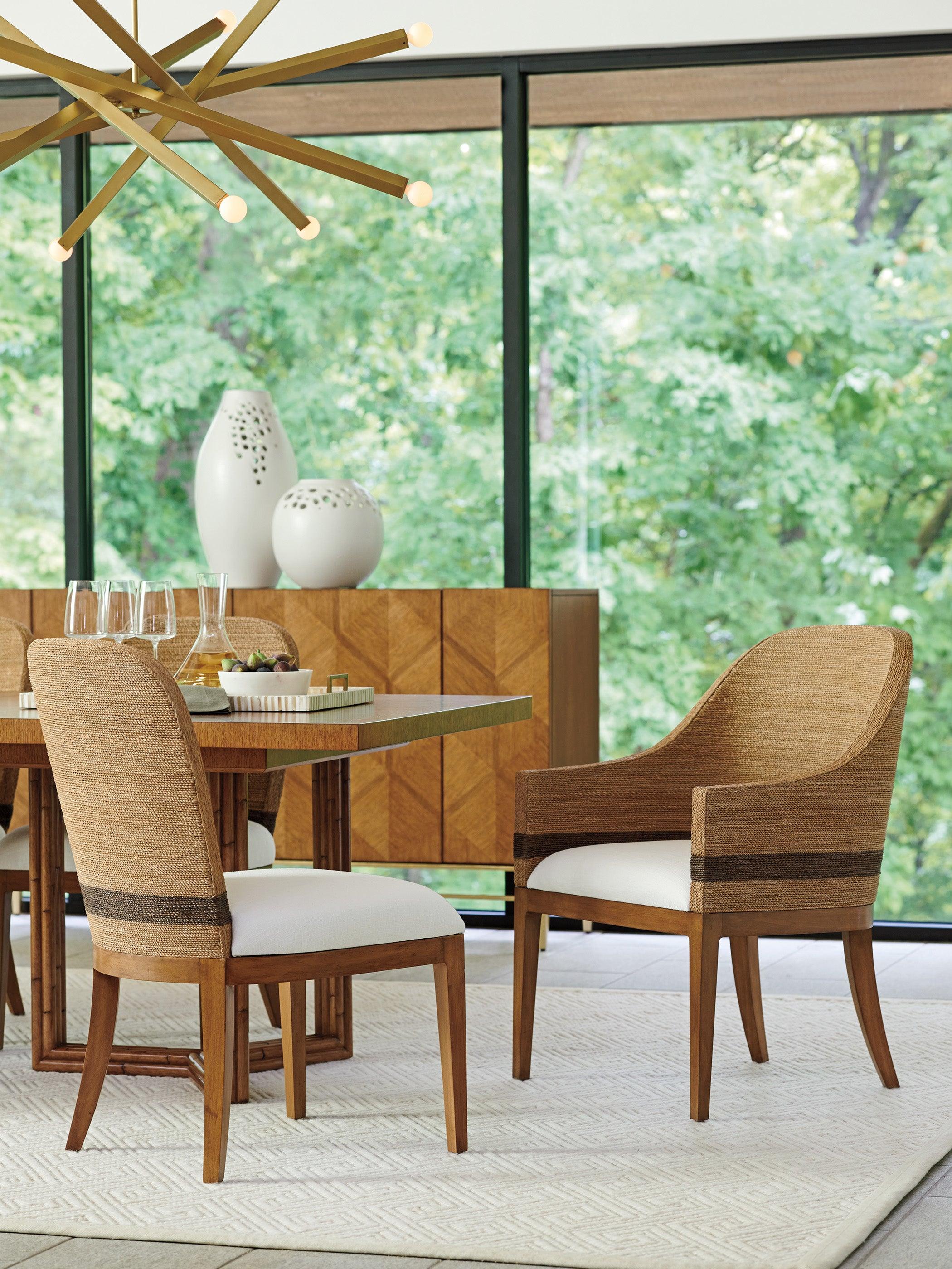 Palm Desert Bryson Woven Arm Chair - Image 2