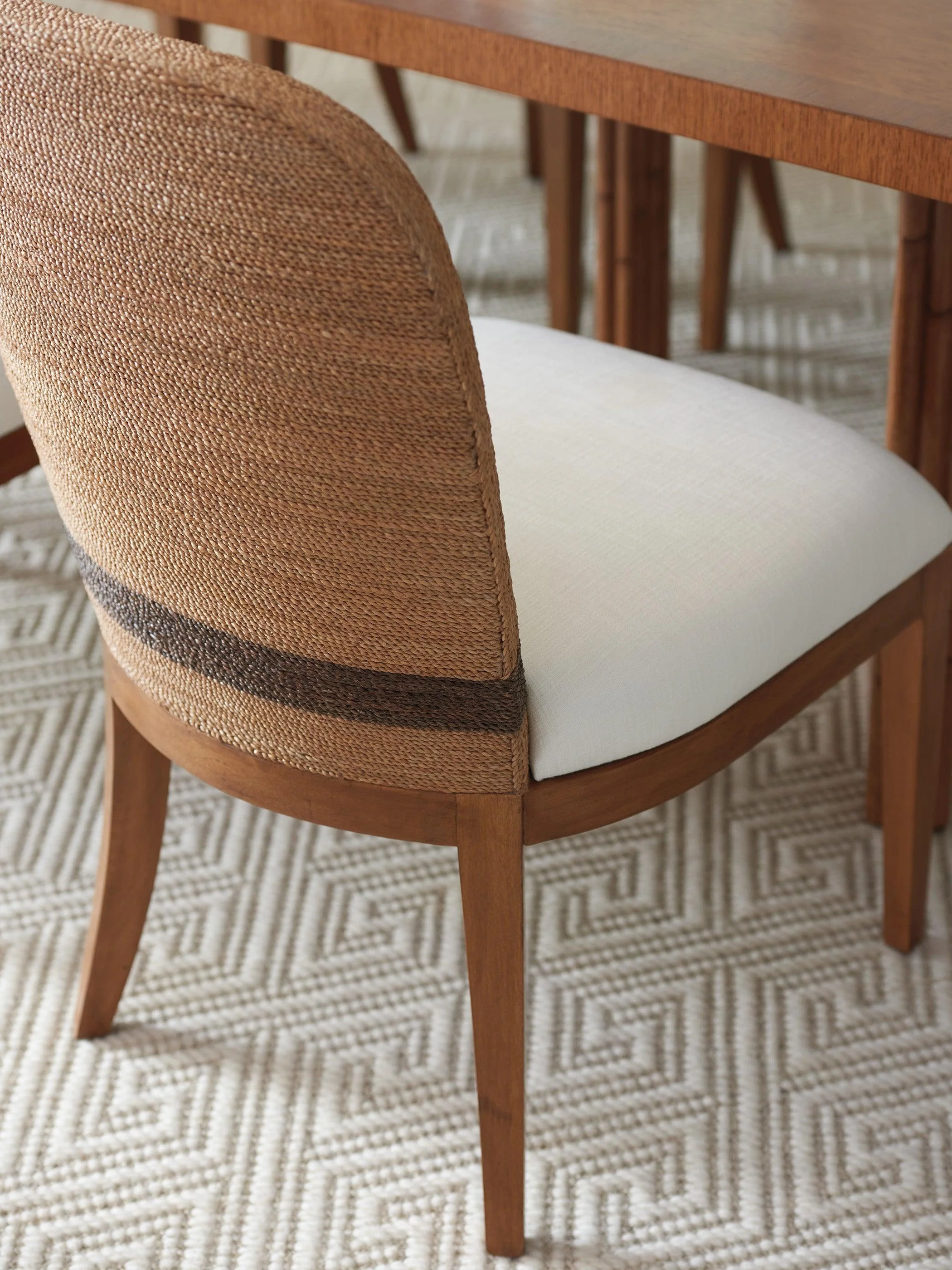 Palm Desert Bryson Woven Side Chair - Image 4