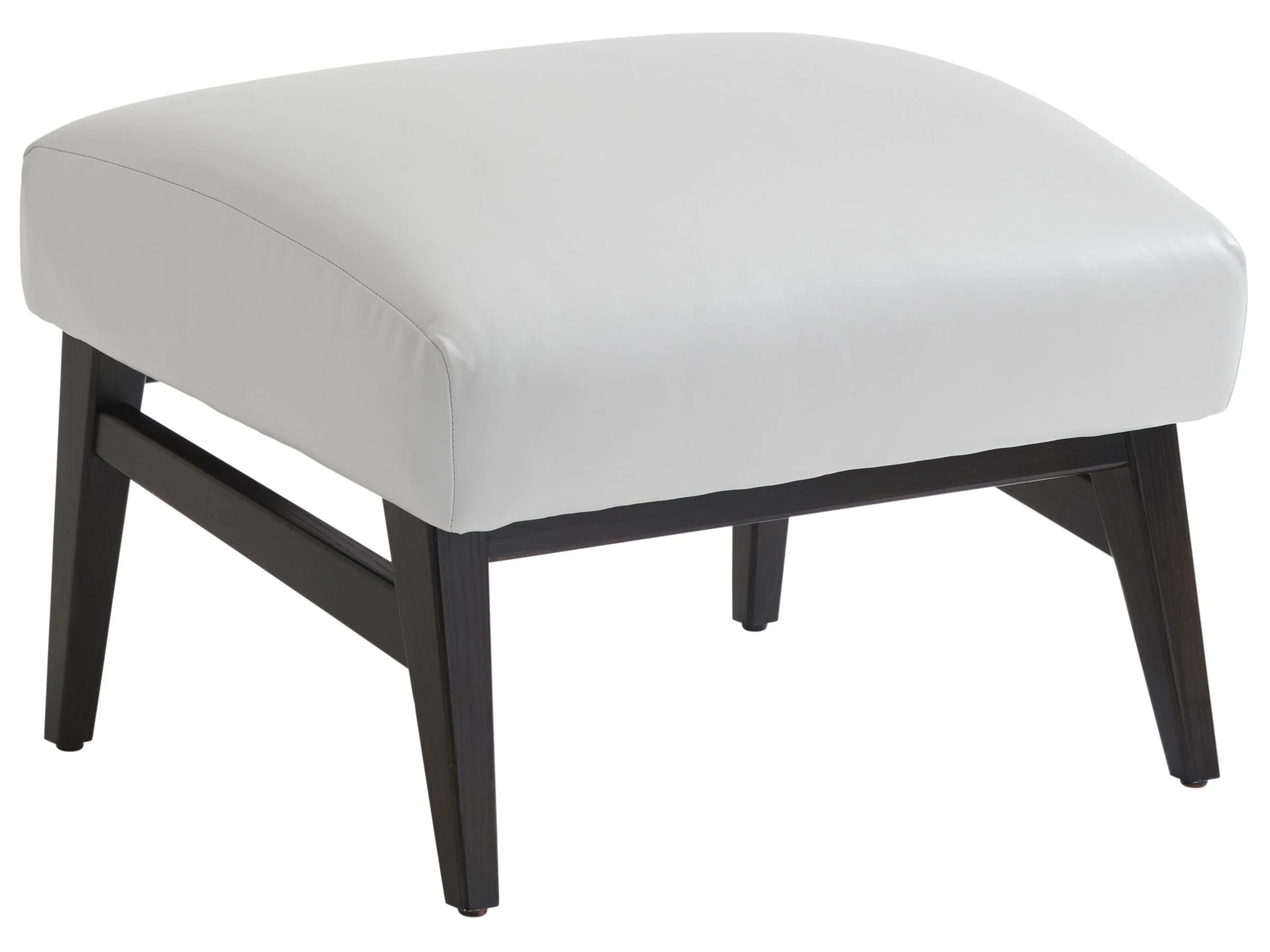 Palm Desert Covina Leather Ottoman