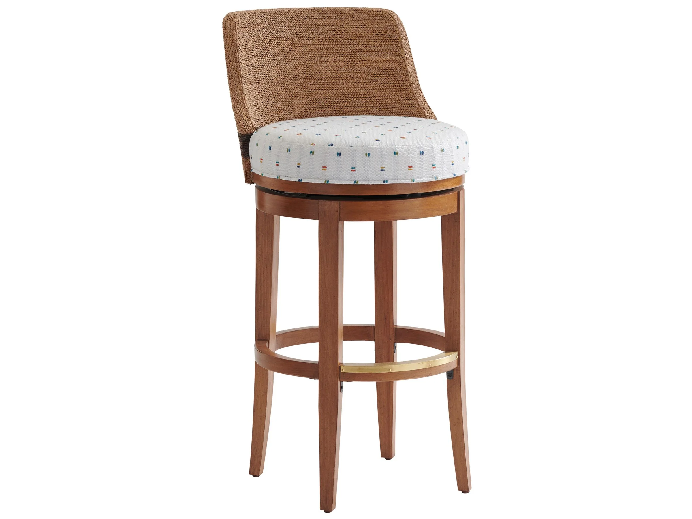 Palm Desert Kipton Woven Bar Stool