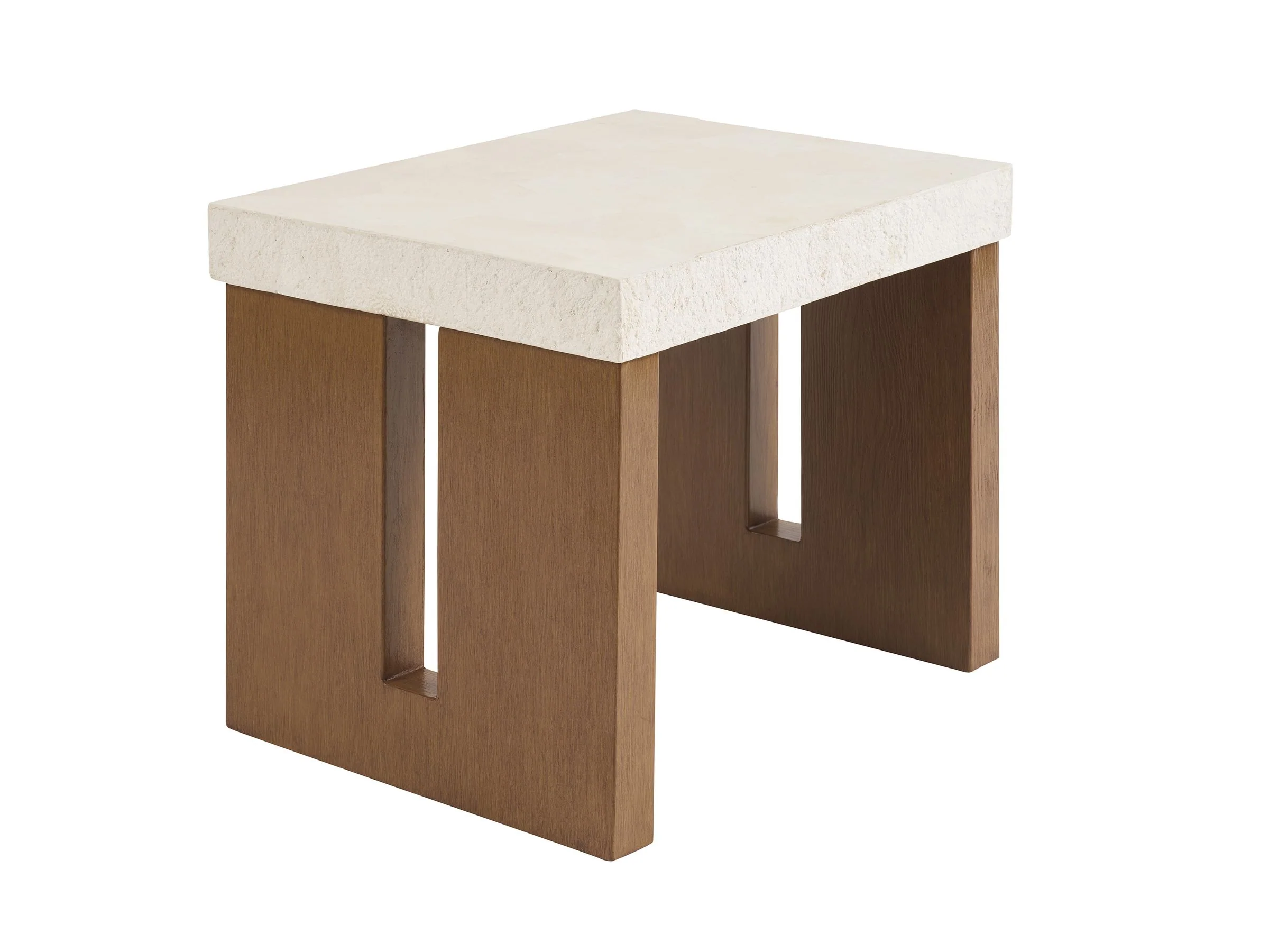 Palm Desert Poolside Rectangular End Table