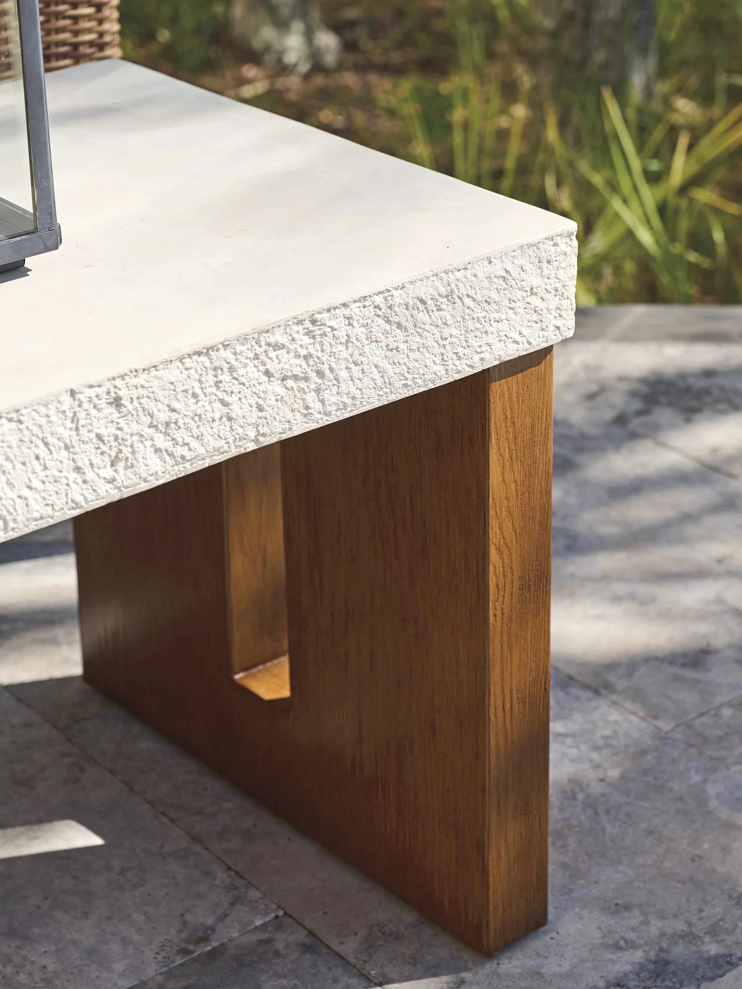Palm Desert Poolside Rectangular End Table - Image 4
