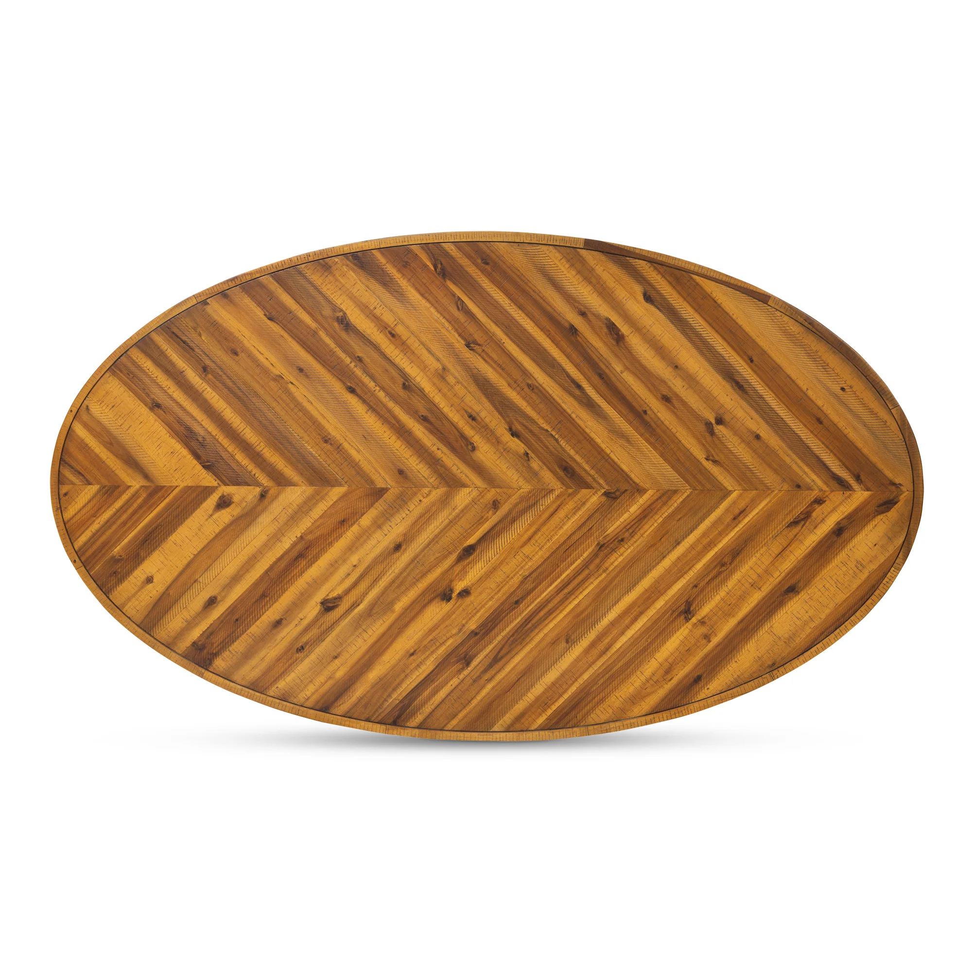 Parq Oval Dining Table Amber - Image 6