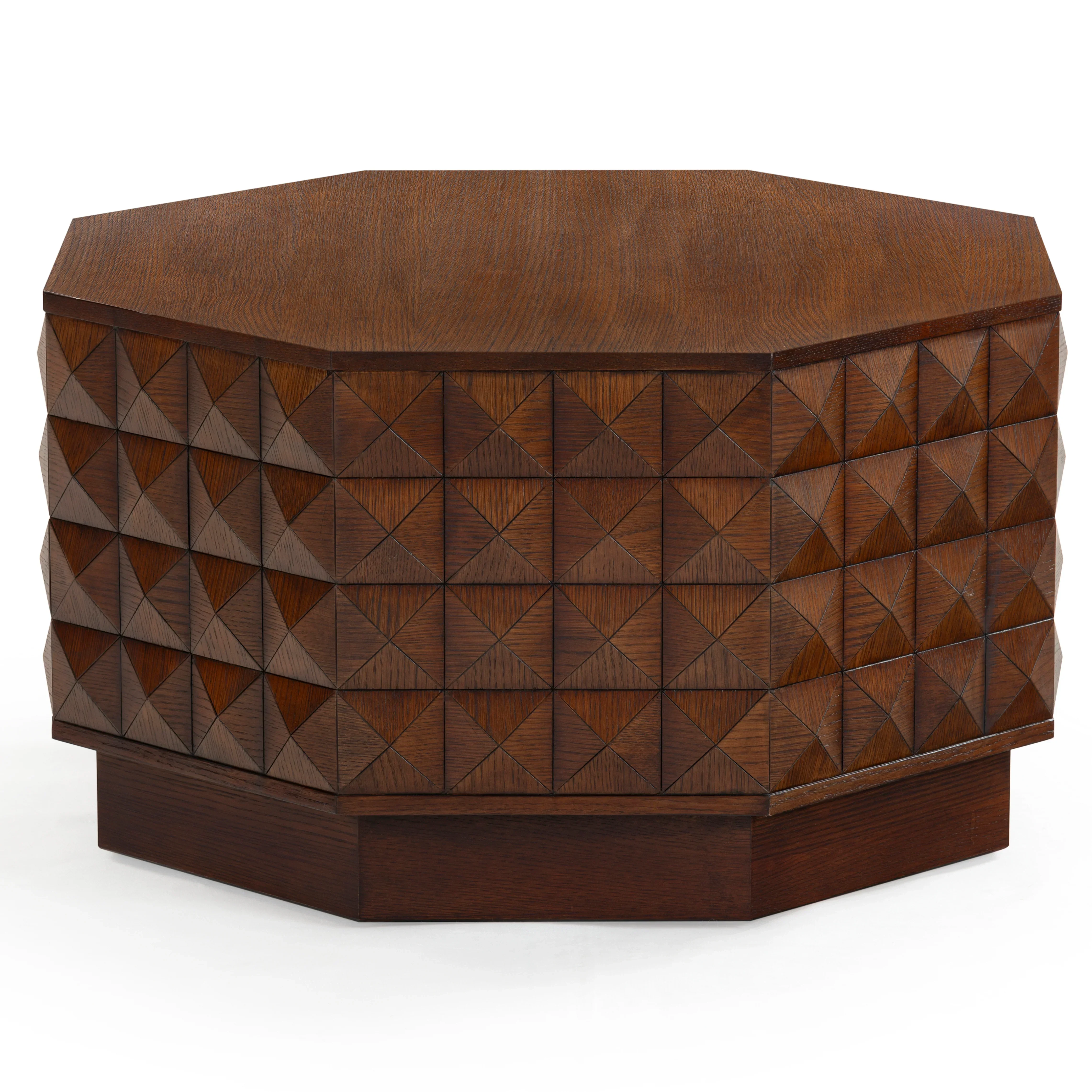 Patty Wood Octagon Coffee Table - Image 19