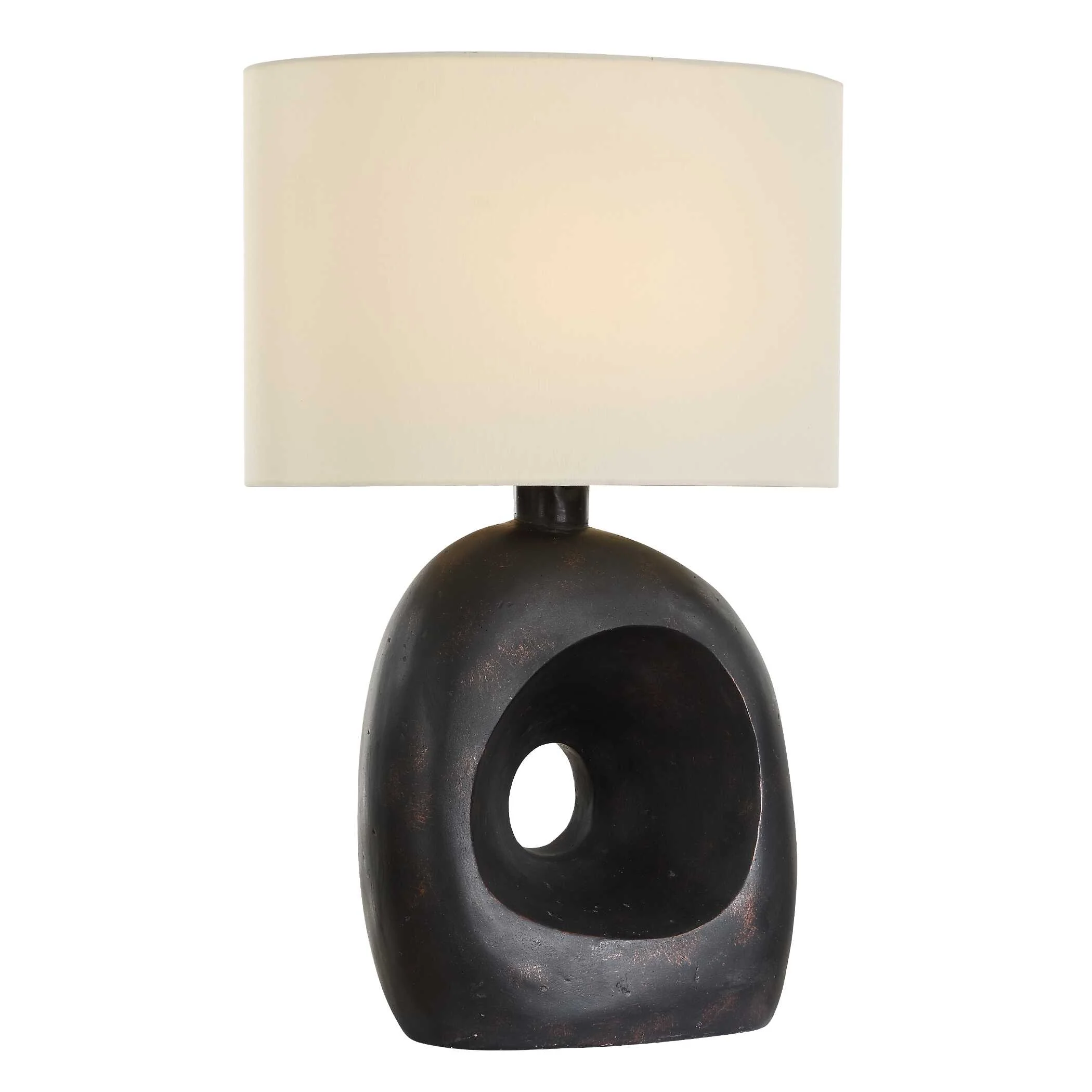 Peephole Outdoor Bronze Table Lamp - Image 6