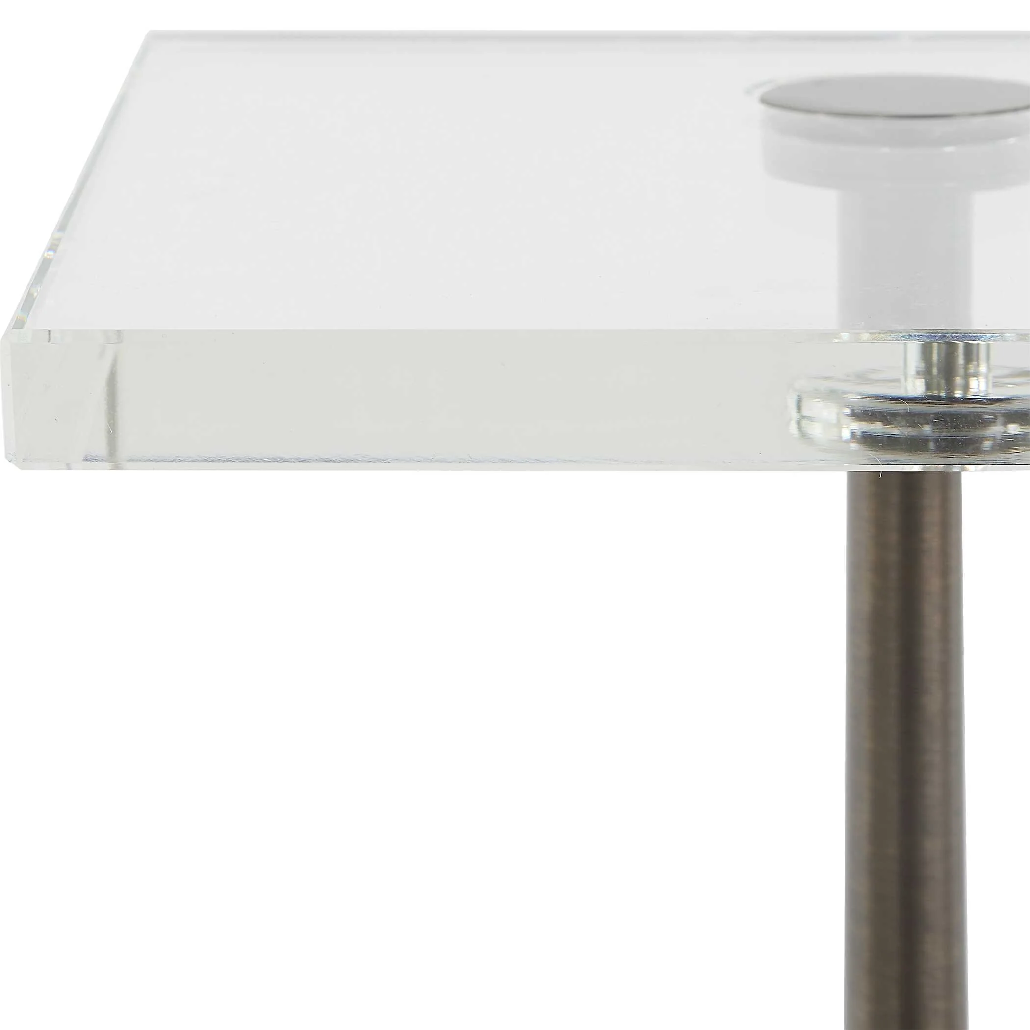 Pelton Marble Glass Drink Table - Image 7