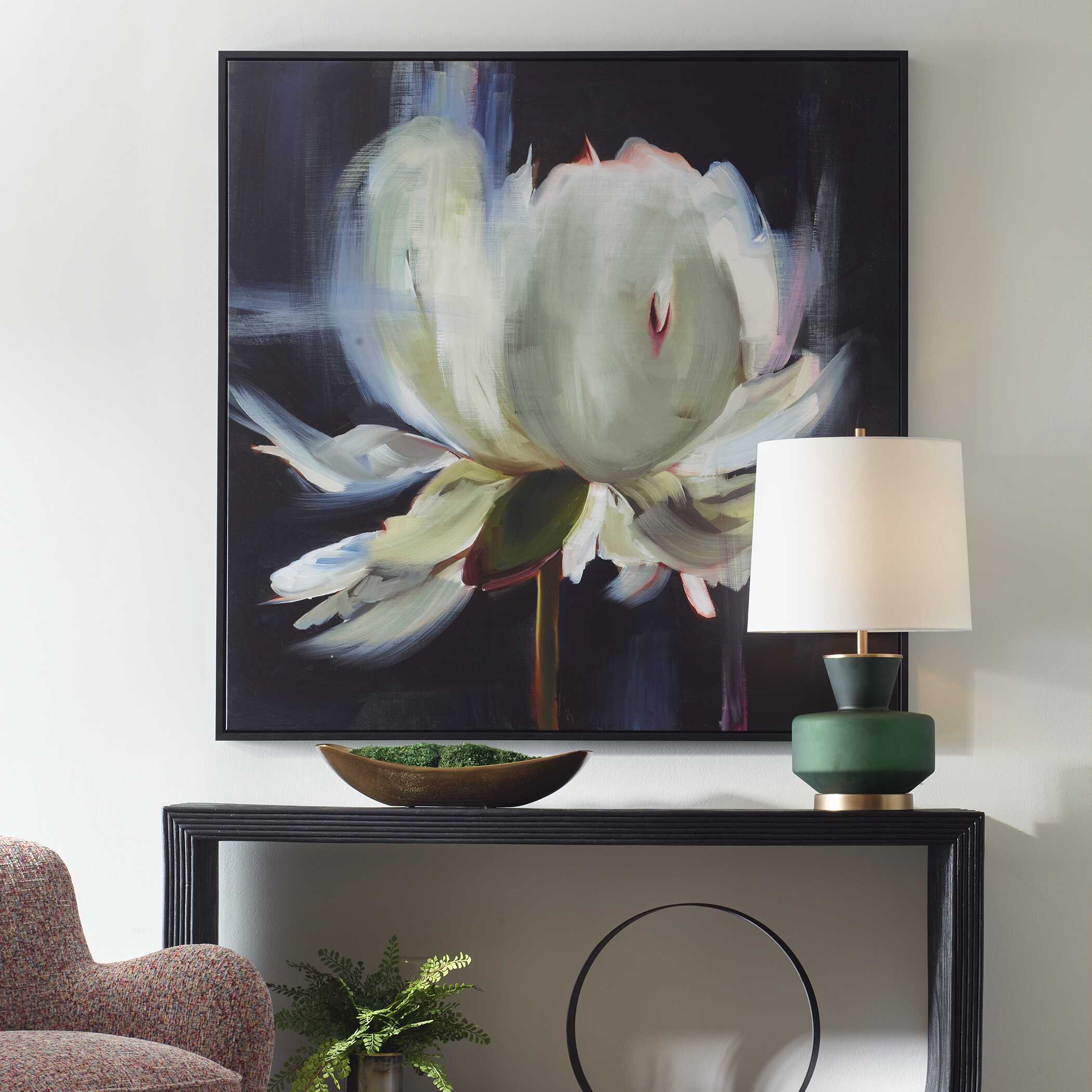 Peony Framed Floral Art - Image 2