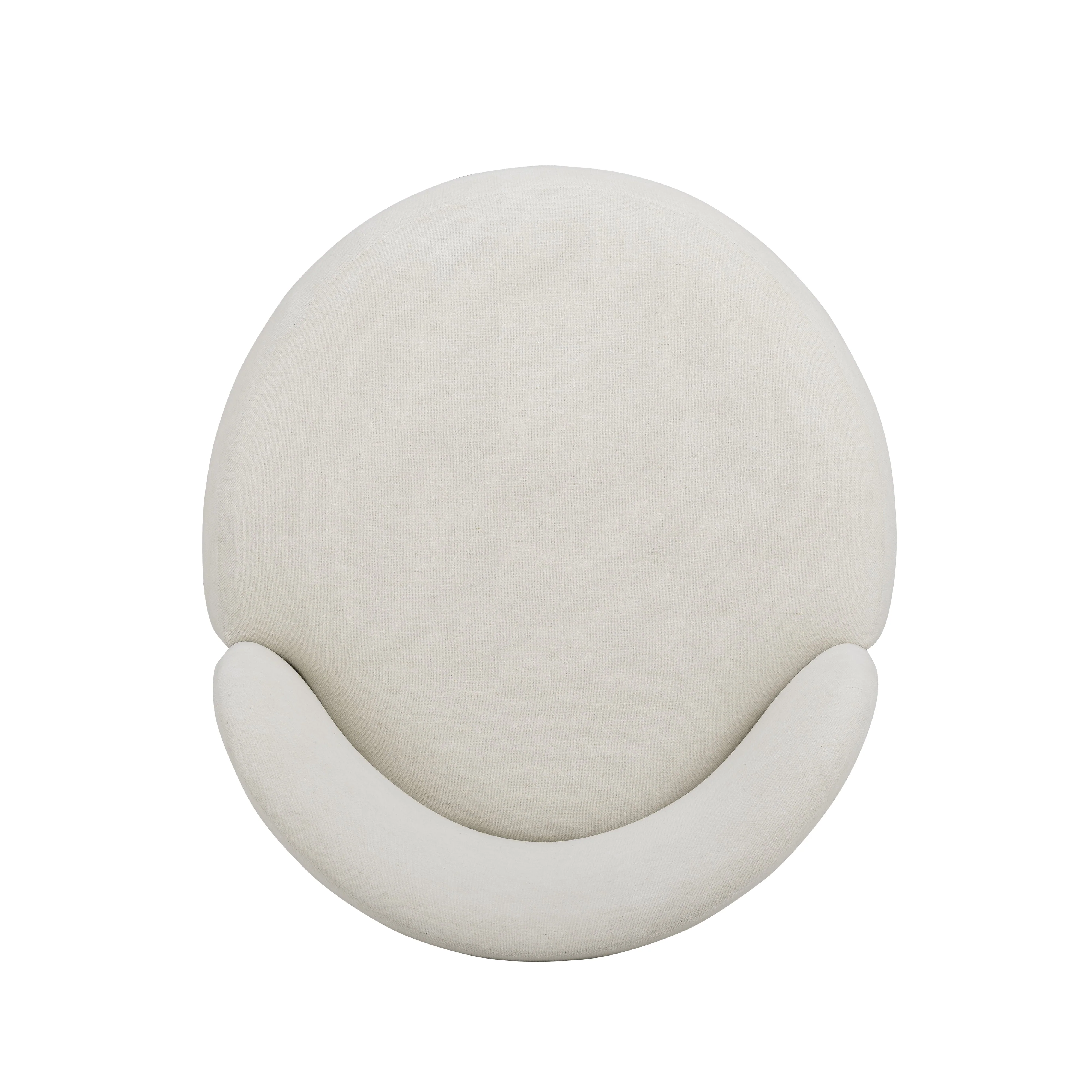 Persa Round Back Performance Chenille Dining Chair - Image 5
