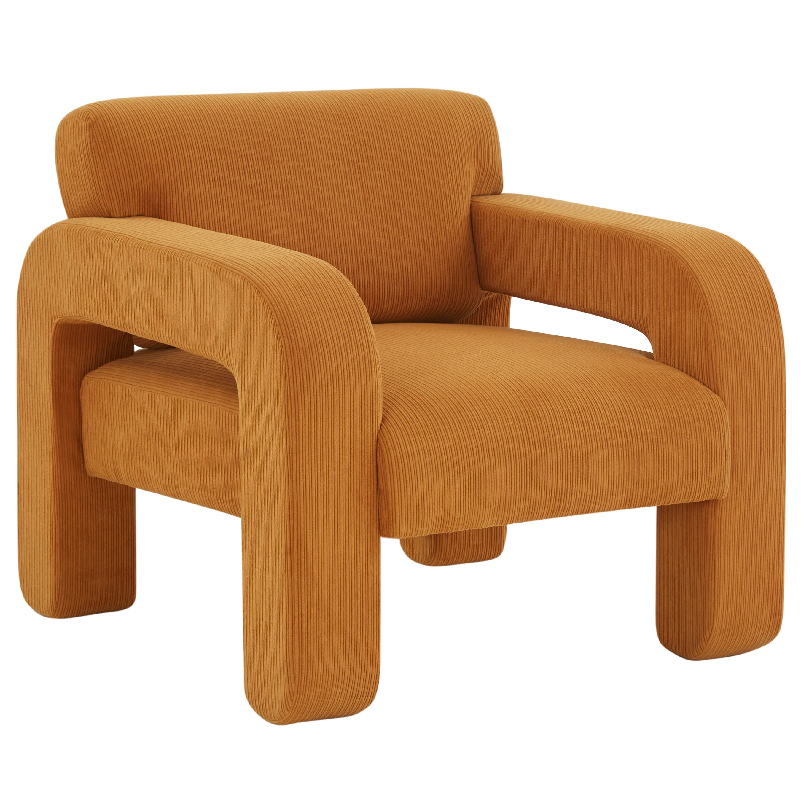 Petey Corduroy Accent Chair - Image 8