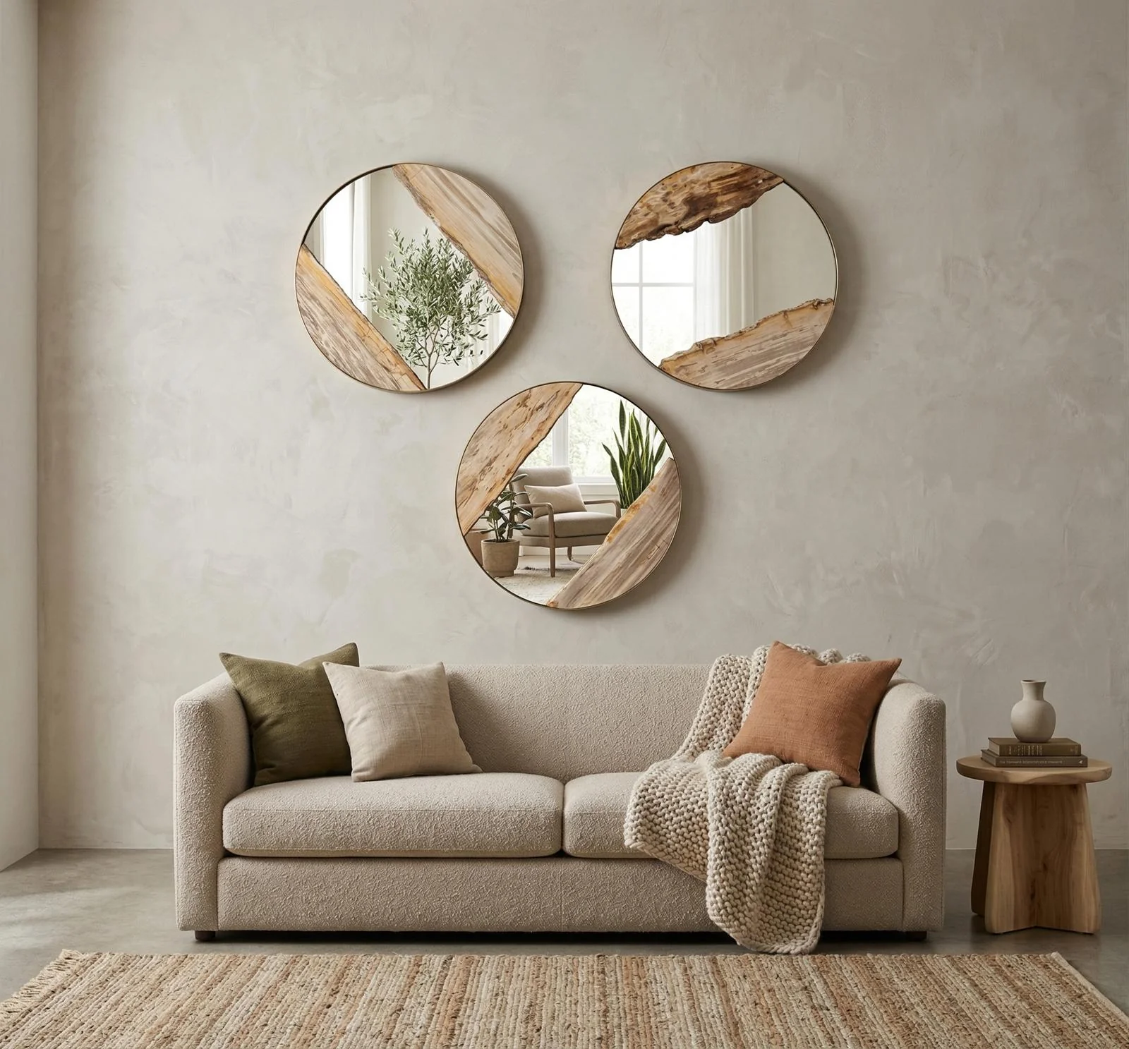 Petrified River Mirror - Image 12