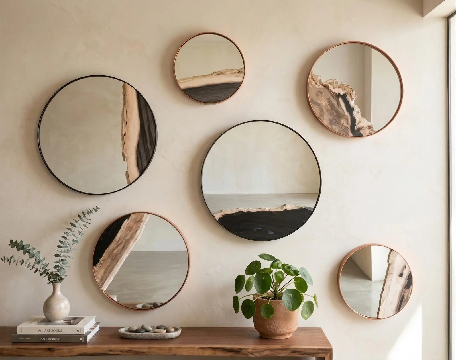 Petrified Slice Mirror - Image 14