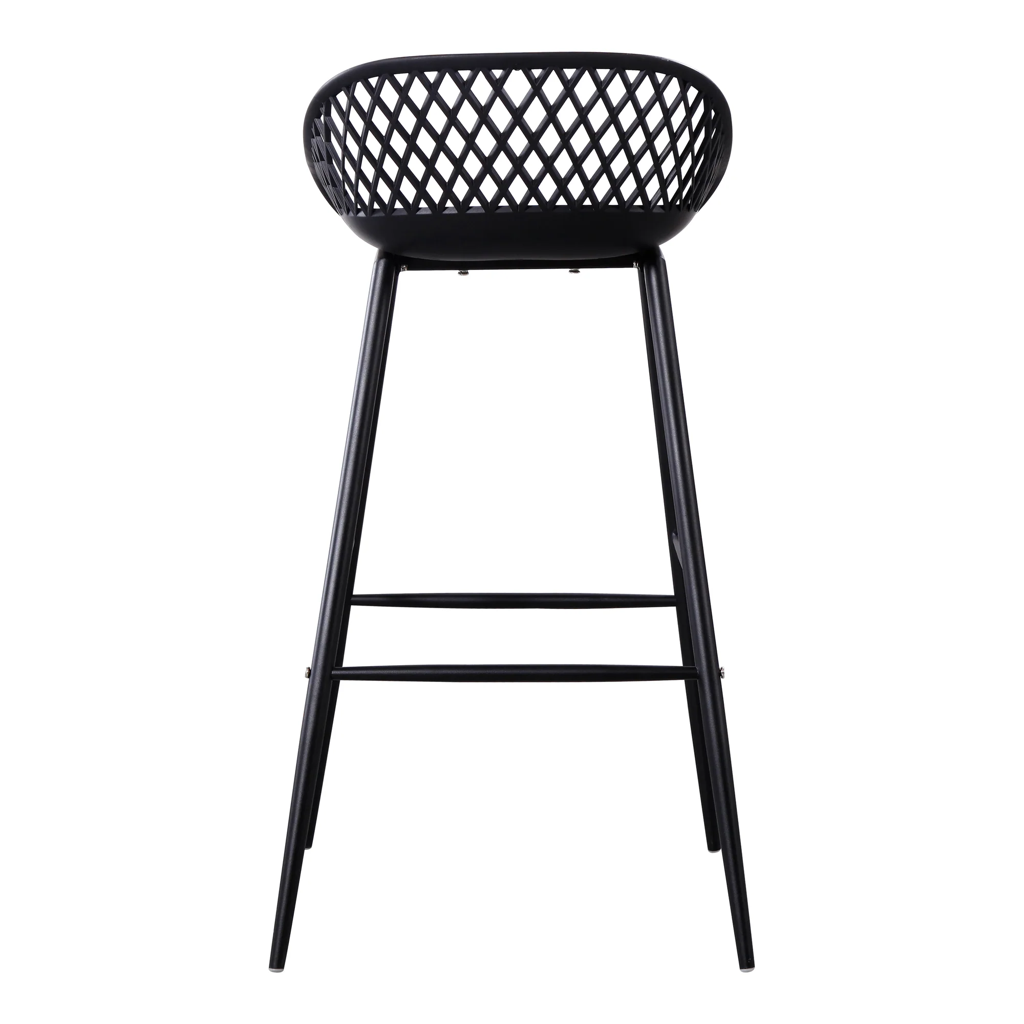 Piazza Outdoor Barstool Black - Set Of Two - Image 9