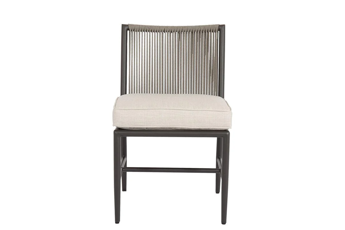 Pietra Armless Dining Chair in Echo Ash, No Welt - Image 4
