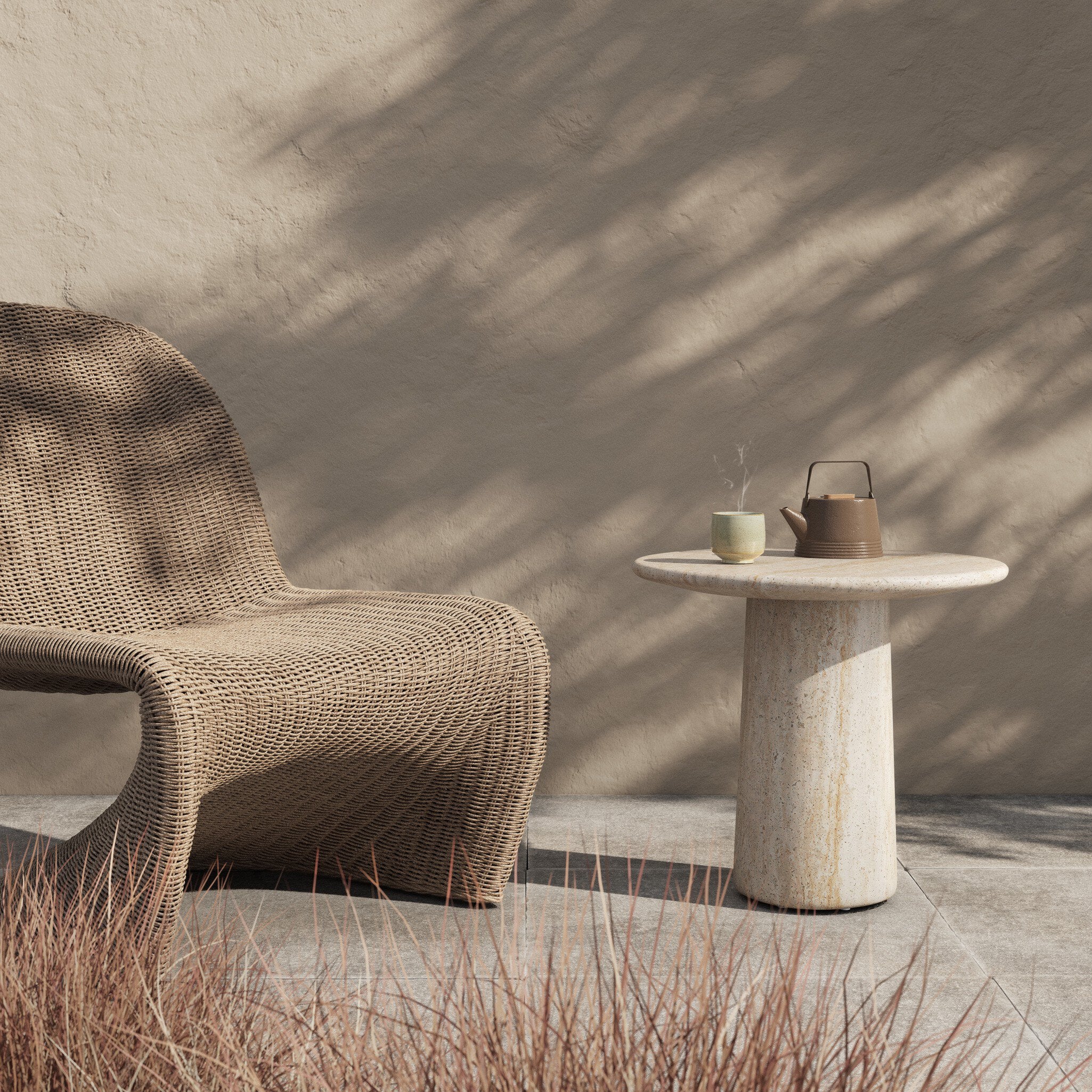 Poole Outdoor End Table - Image 2