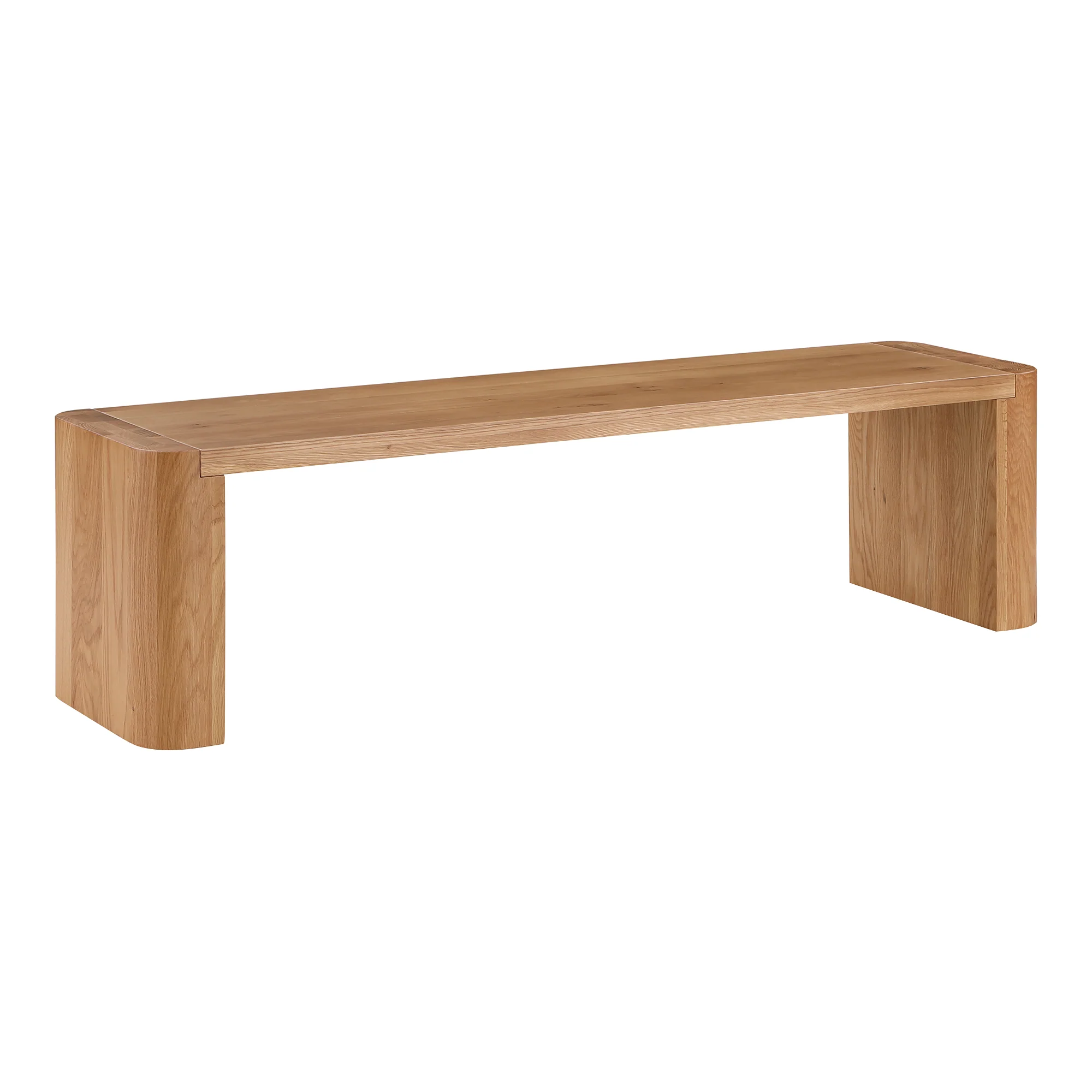 Post Dining Bench Small Natural - Image 3