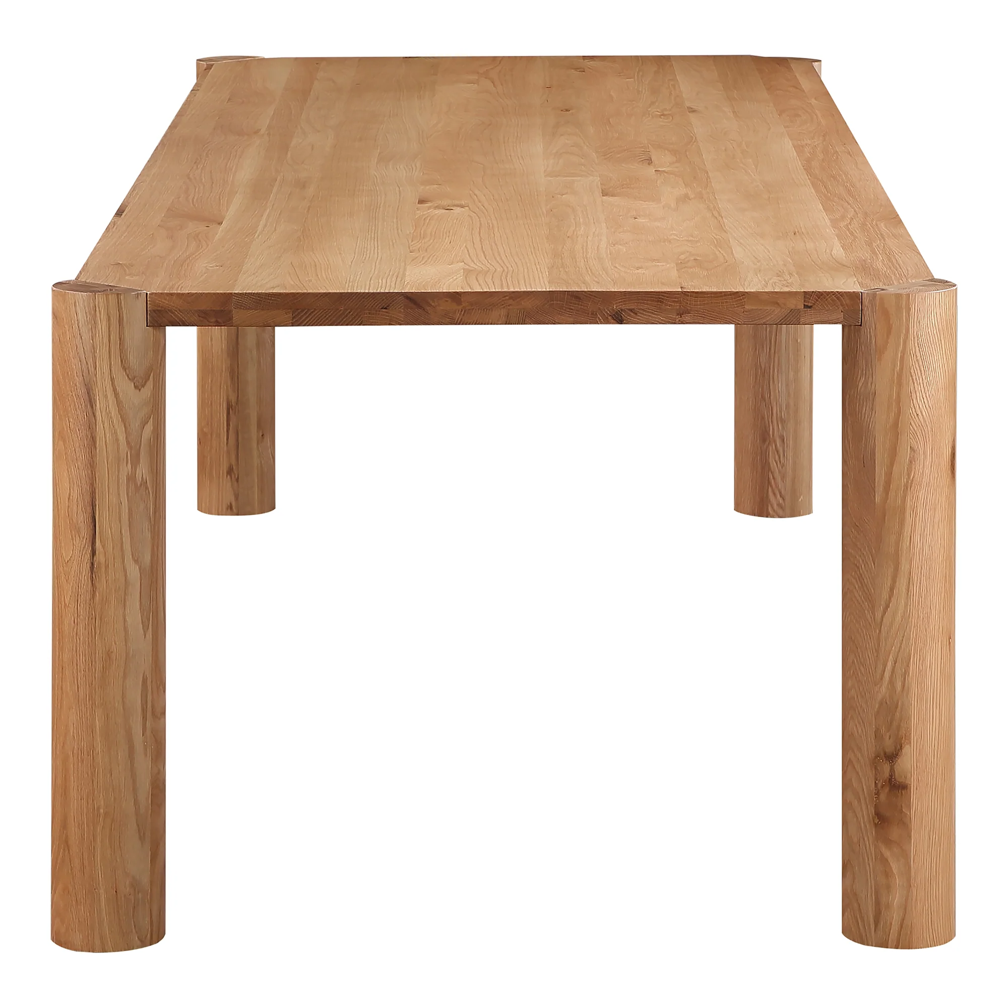 Post Dining Table Large Oak Natural - Image 4