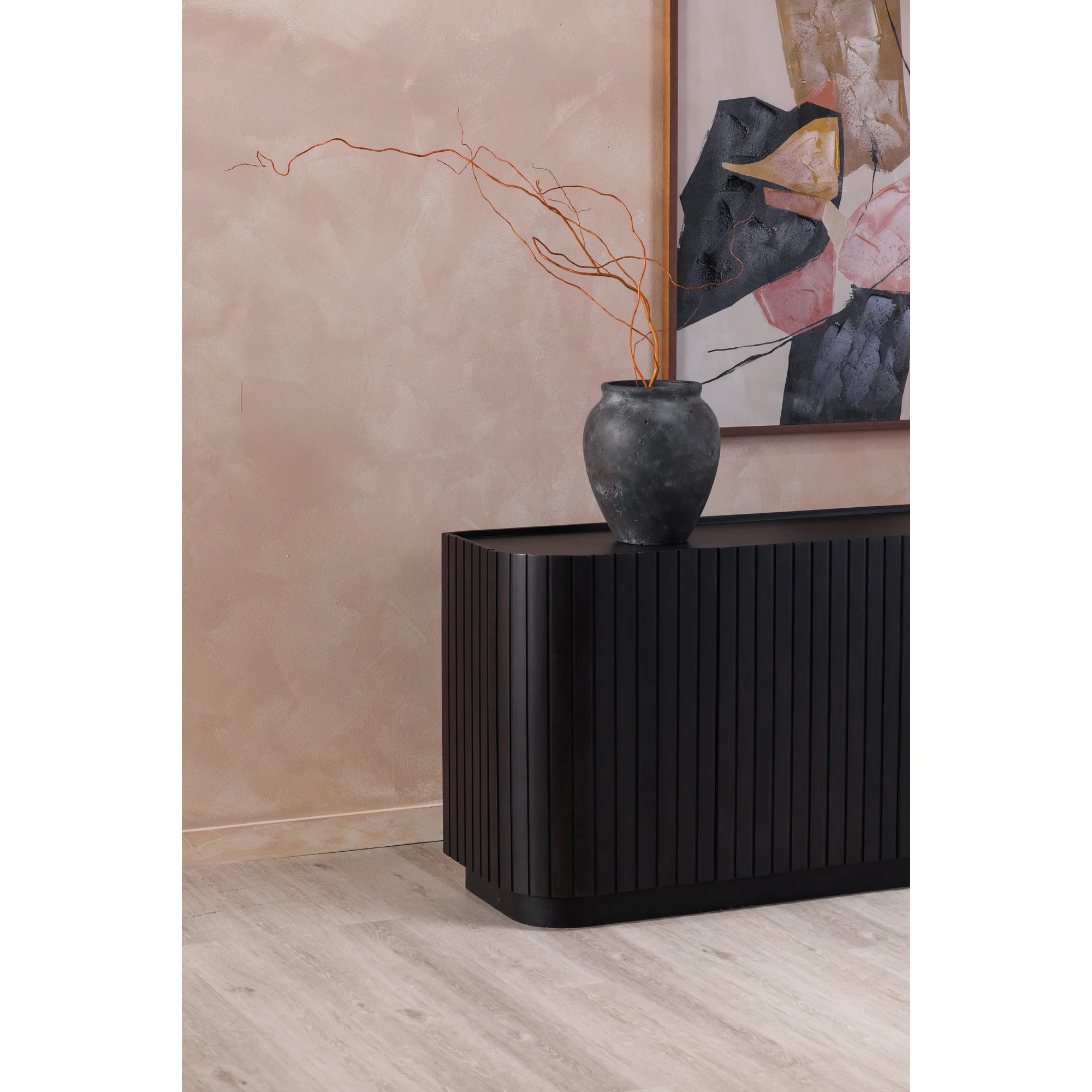 Povera 4 Door Sideboard - Image 5