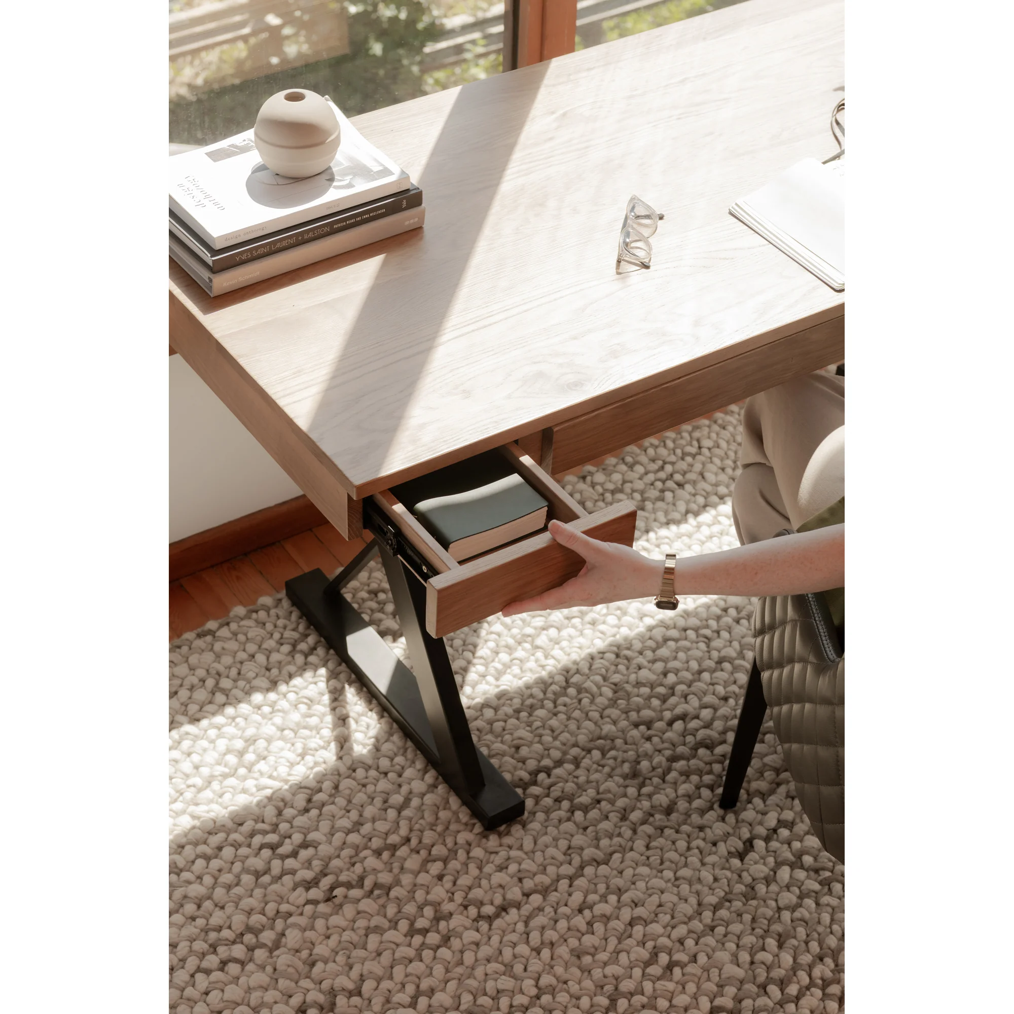 Profecto Desk Oak - Image 2