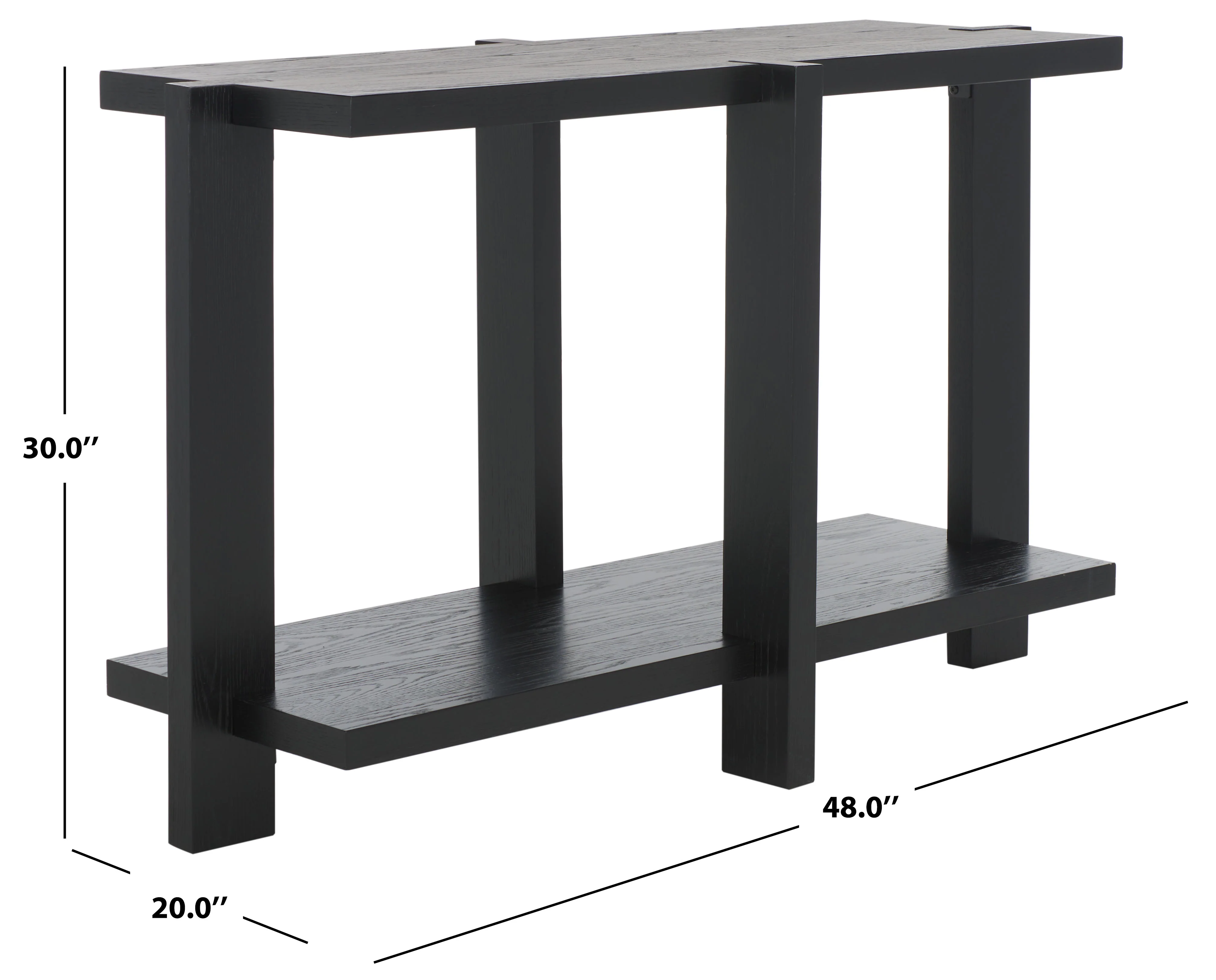 Quigley Rectangle Wood Console Table - Image 6