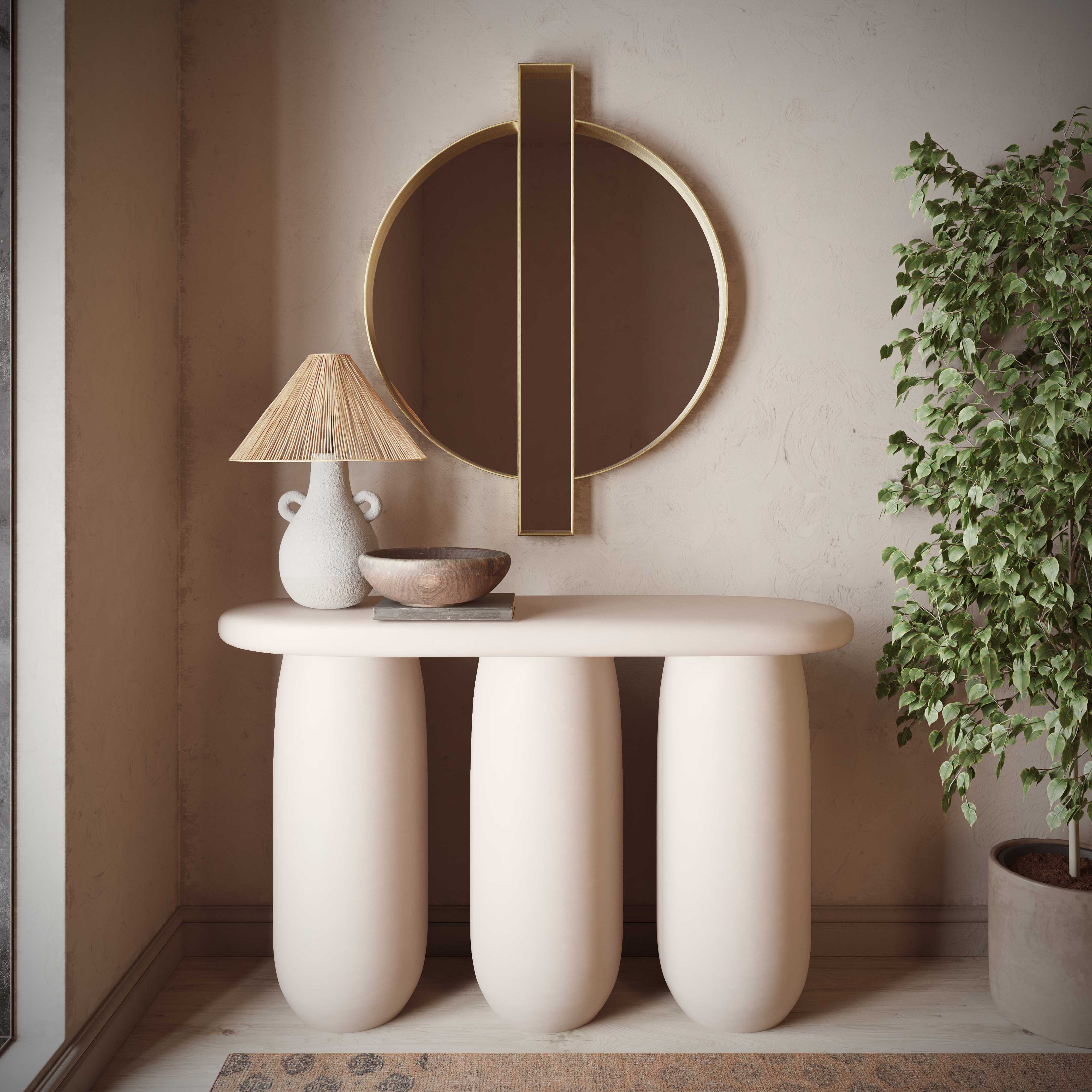 Rahul 49" Textured Console Table - Image 8