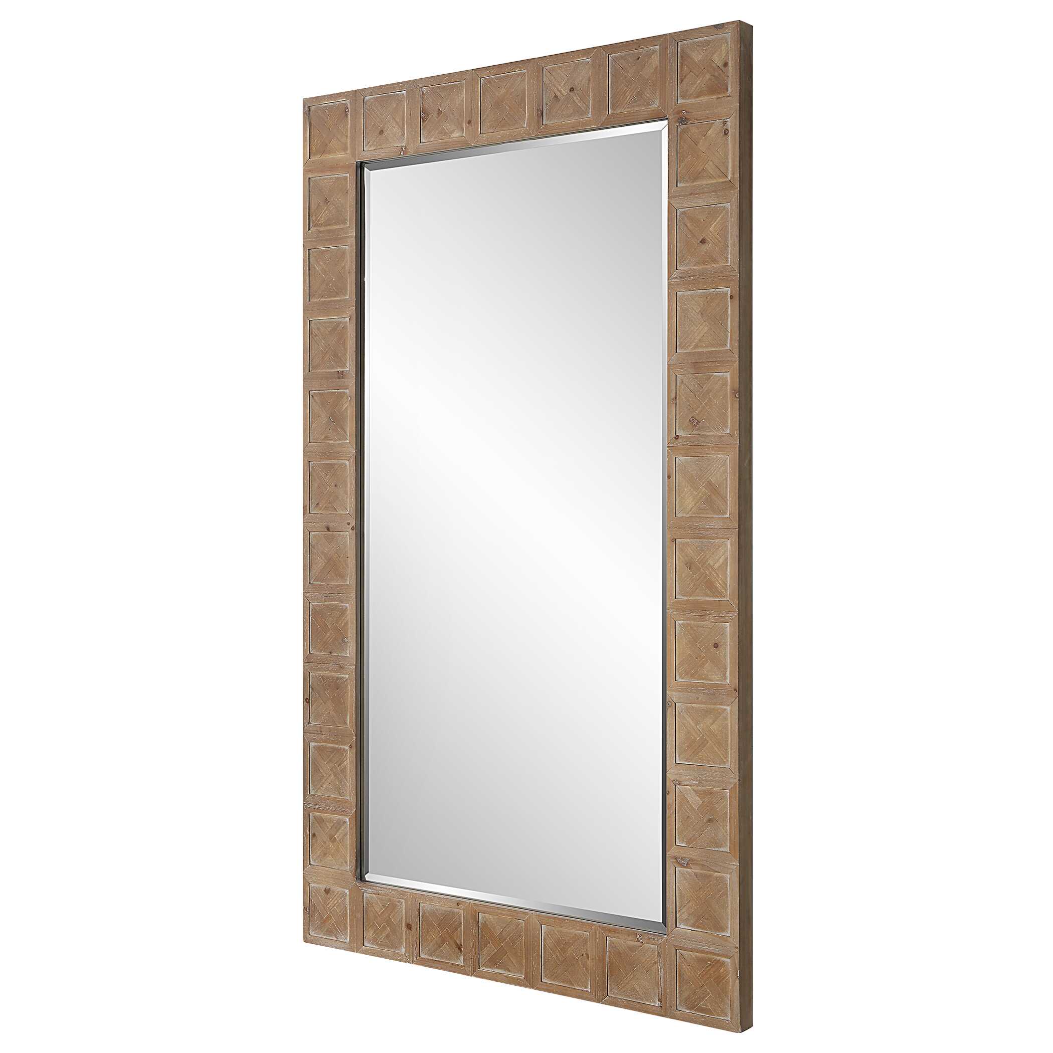 Ranahan Rustic Farmhouse Mirror - Image 4