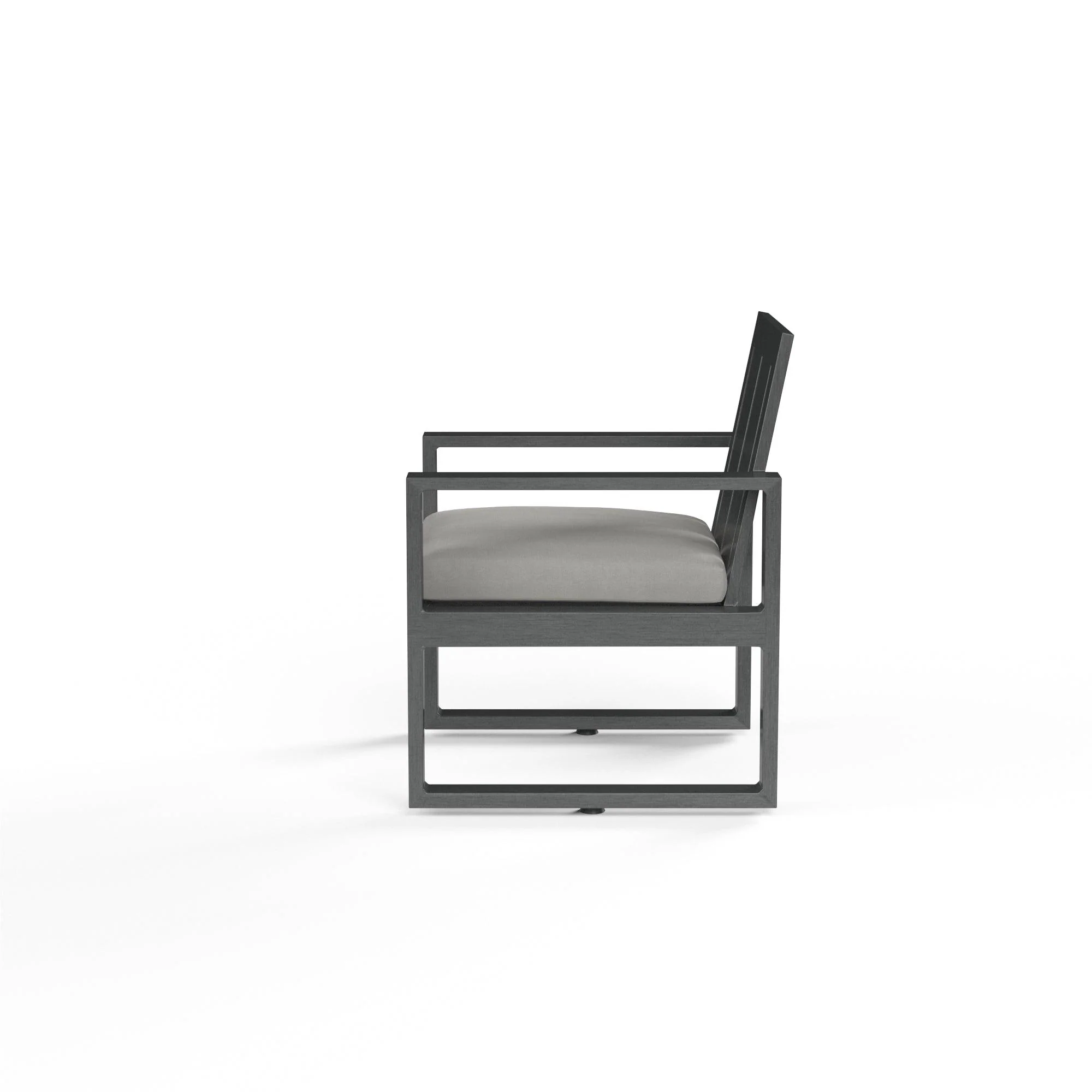 Redondo Dining Chair in Cast Silver, No Welt - Image 4