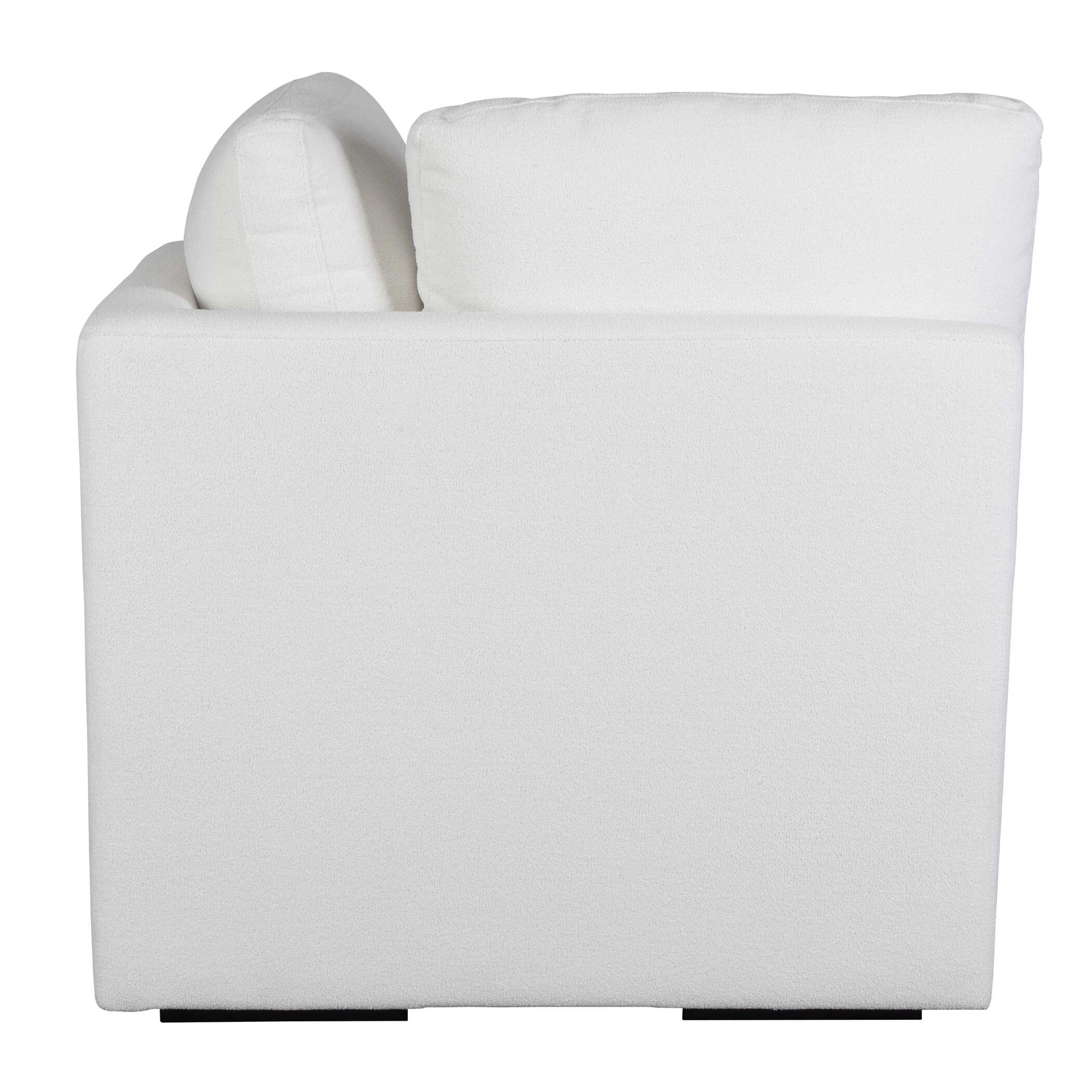 Refuge Arctic White Corner Sofa - Image 5