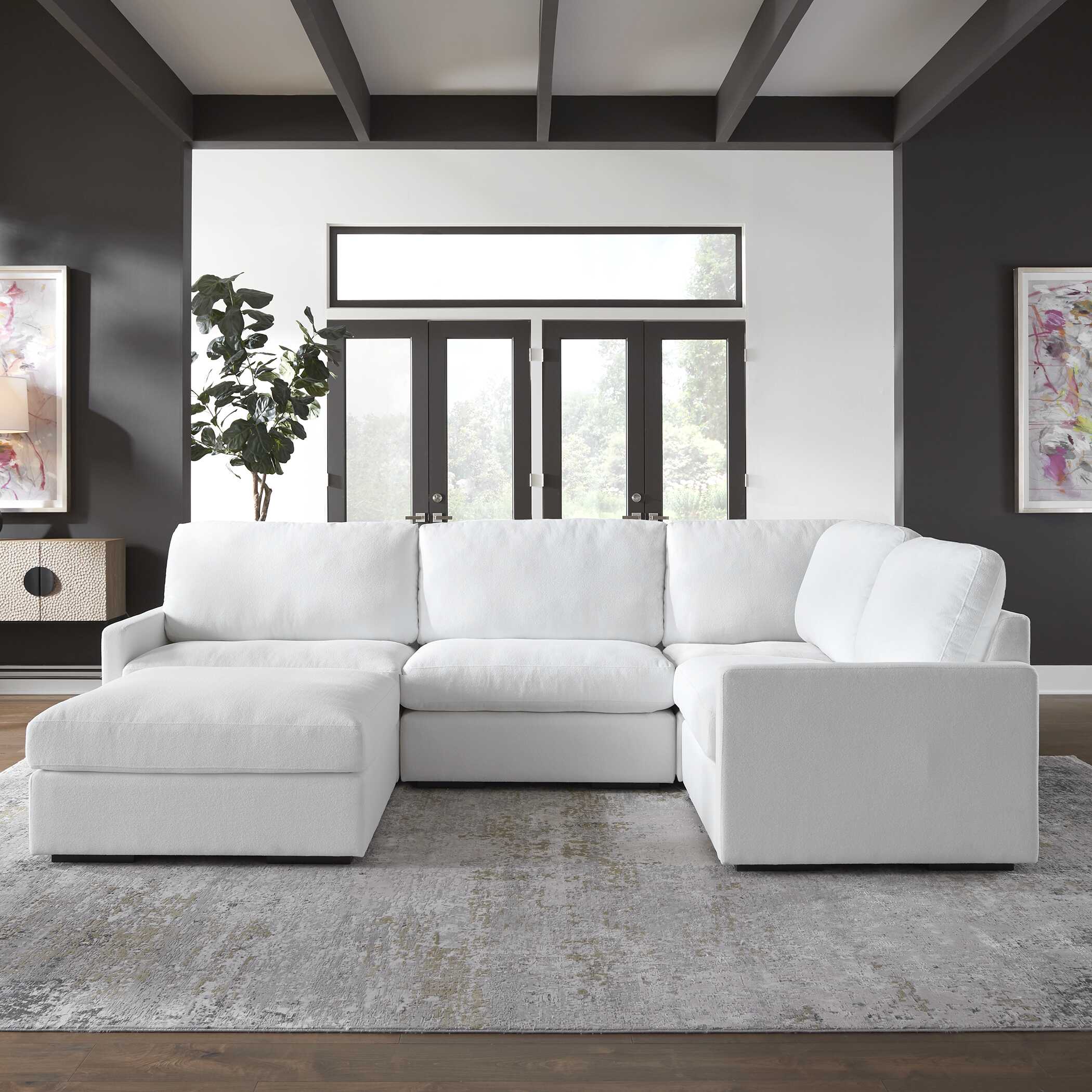 Refuge Arctic White Left Arm Facing Sofa - Image 2