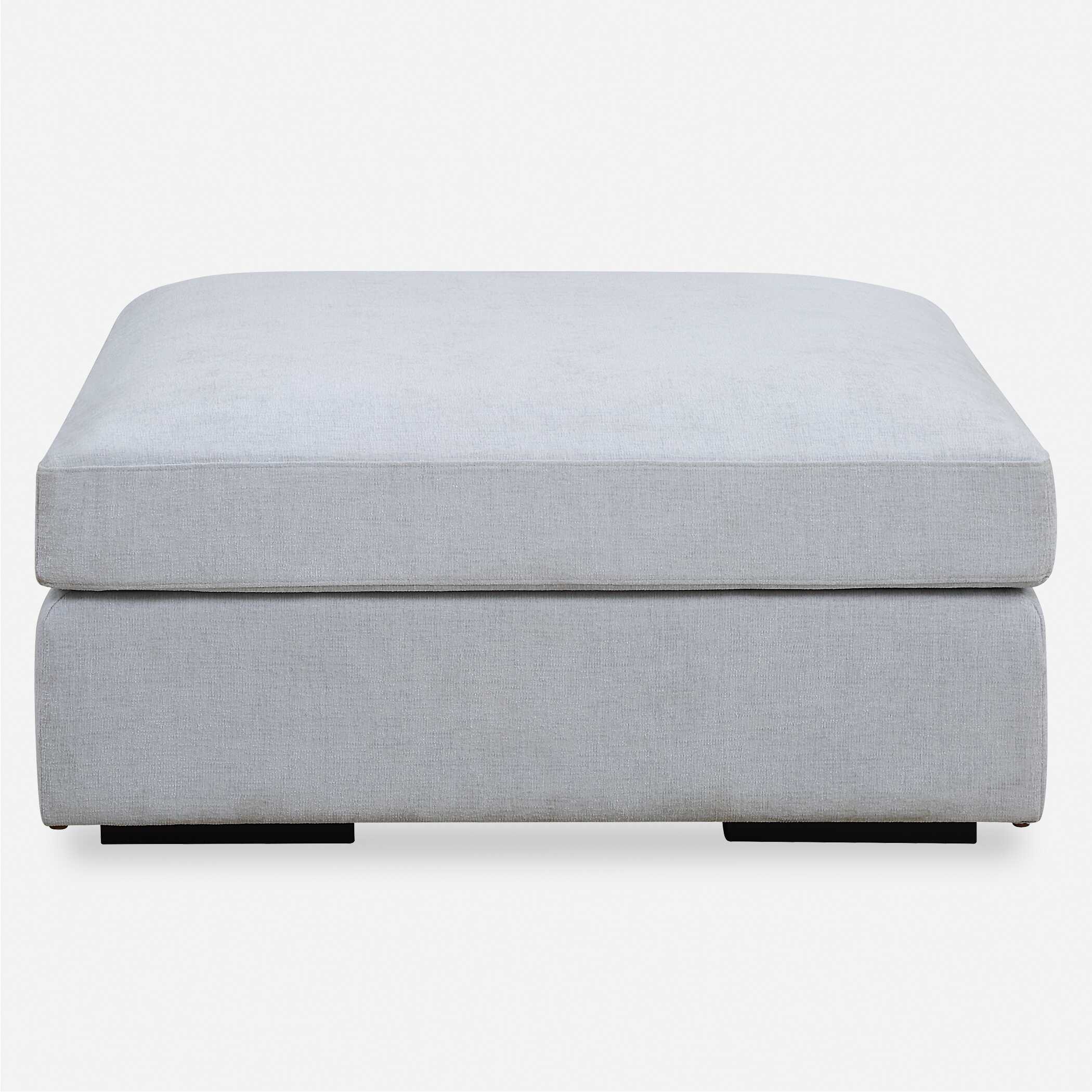 Refuge Cloud Blue Sofa Ottoman - Image 2