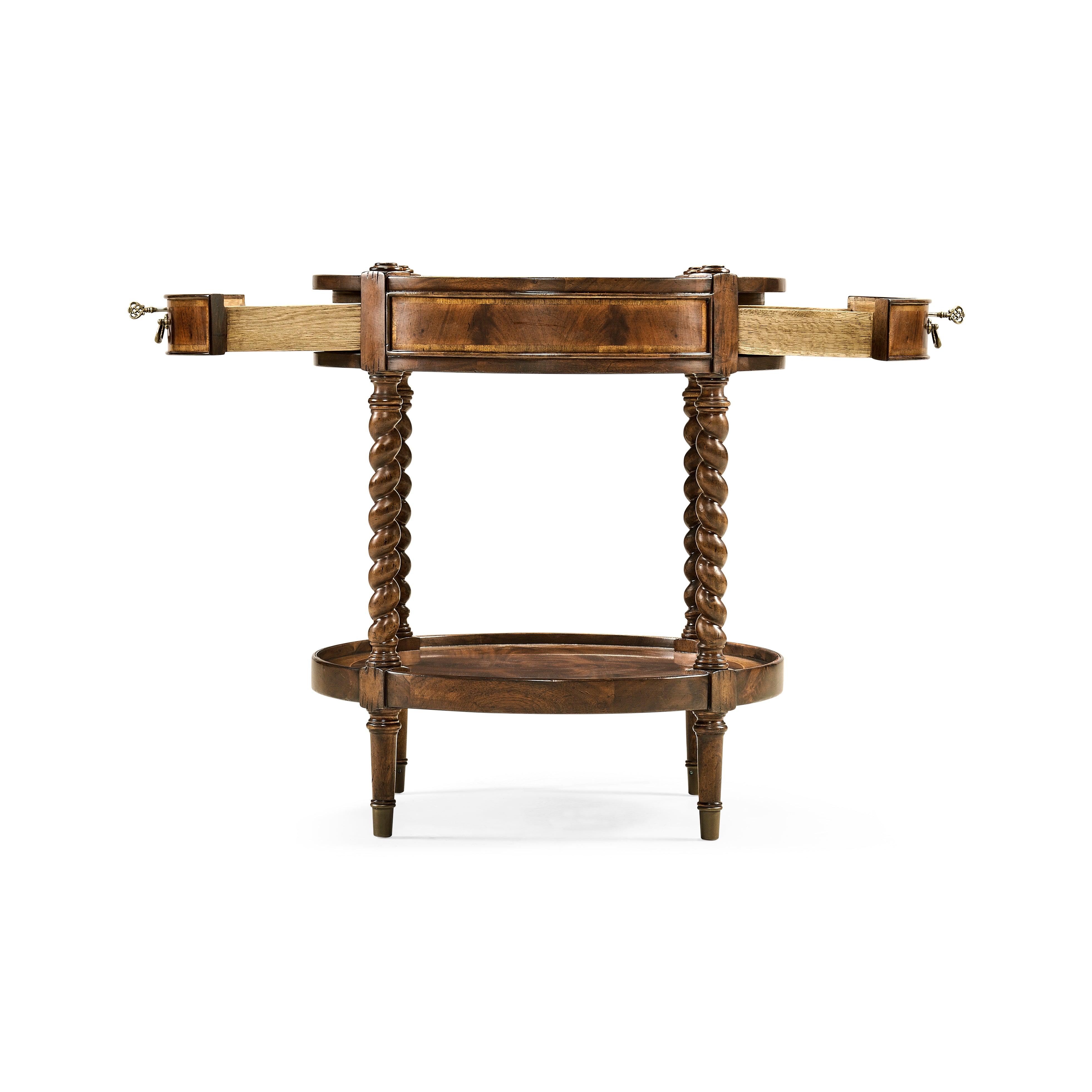 Regency Style Mahogany Round Side Table - Image 3