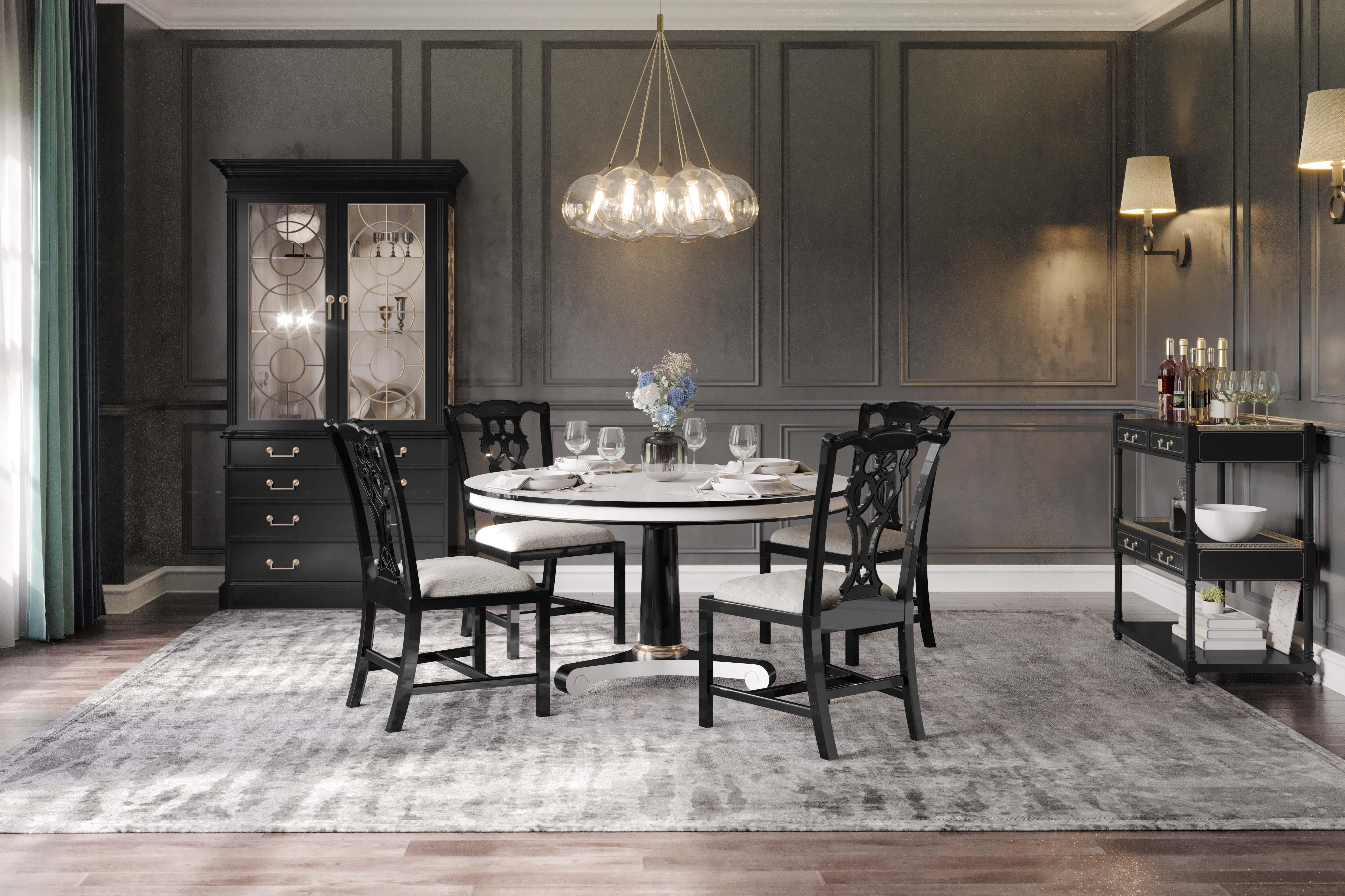 Reimagined Dipole 48" Biedermeier Breakfast Table - Image 3