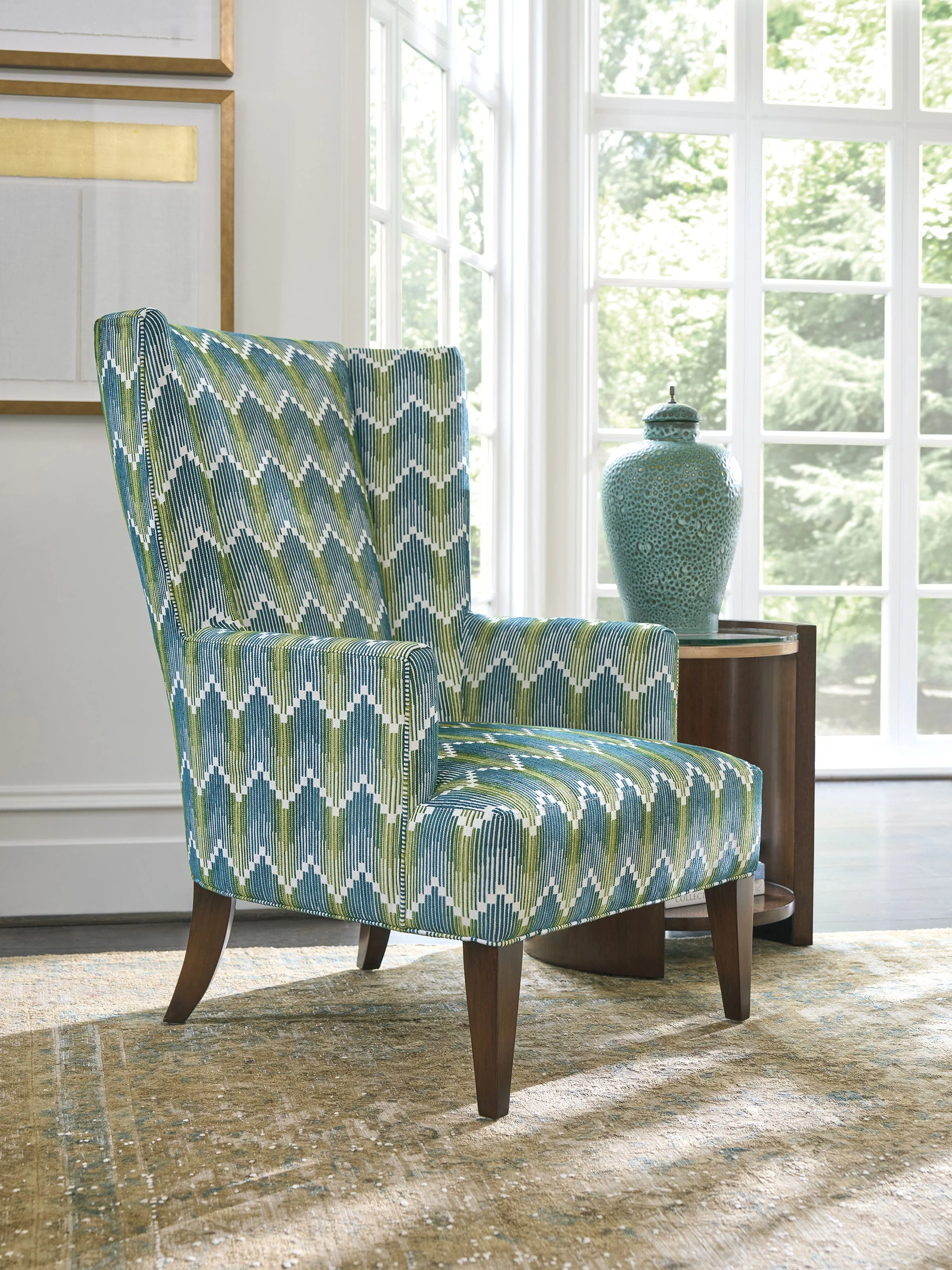 Rendezvous Brockton Wing Chair - Image 3