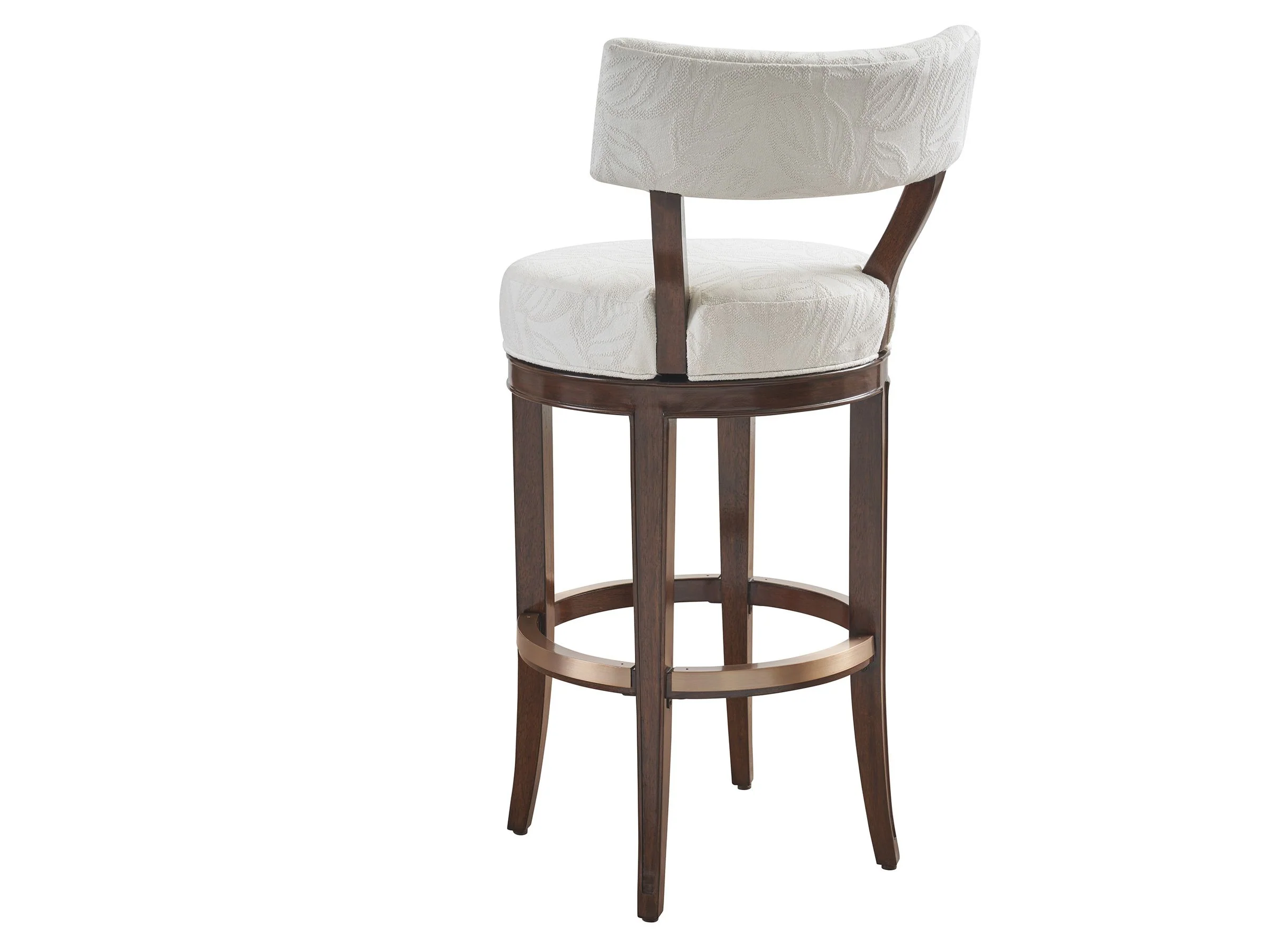 Rendezvous Giles Upholstered Swivel Bar Stool - Image 2