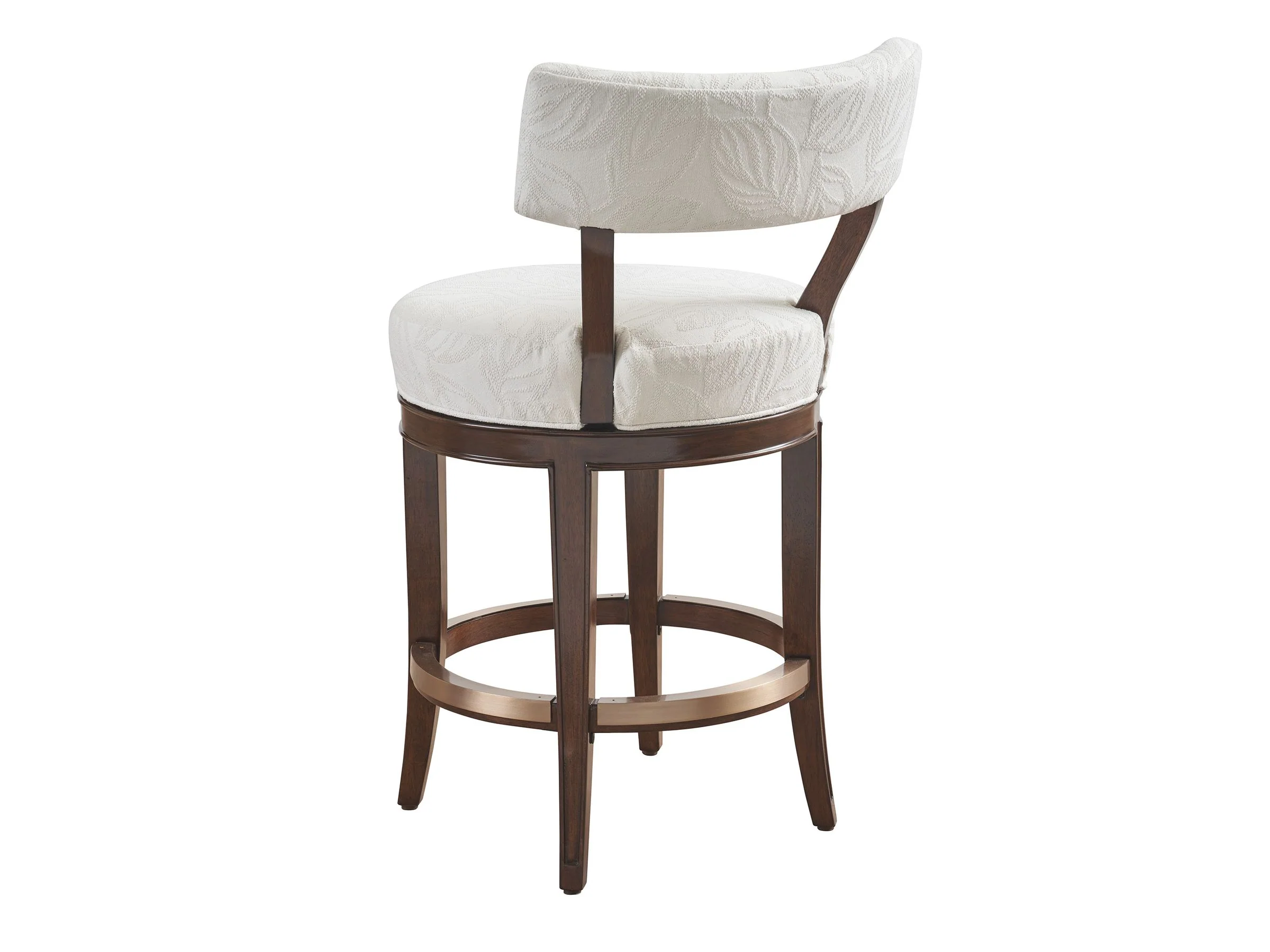 Rendezvous Giles Upholstered Swivel Counter Stool - Image 2