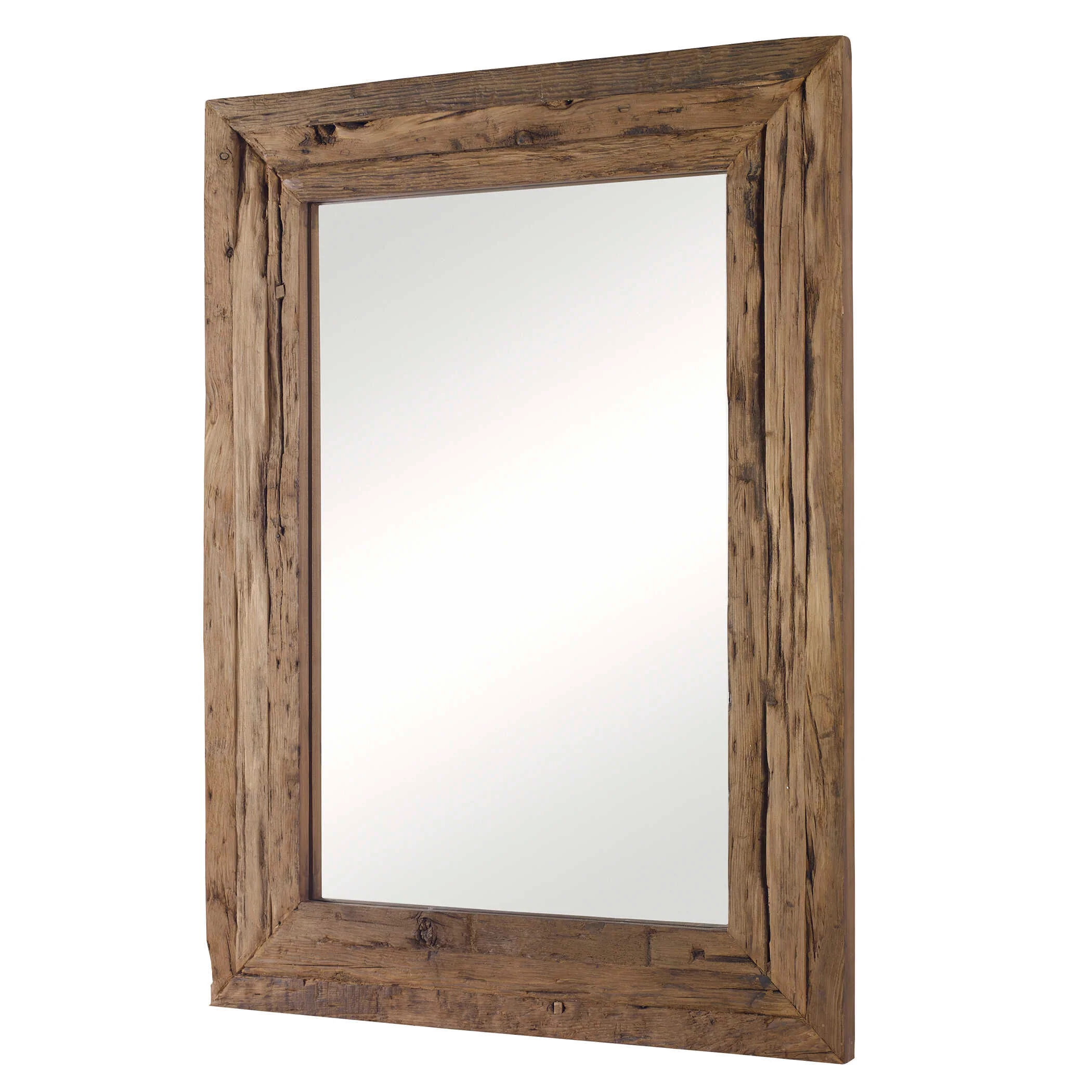 Rennick Rustic Wood Mirror - Image 4