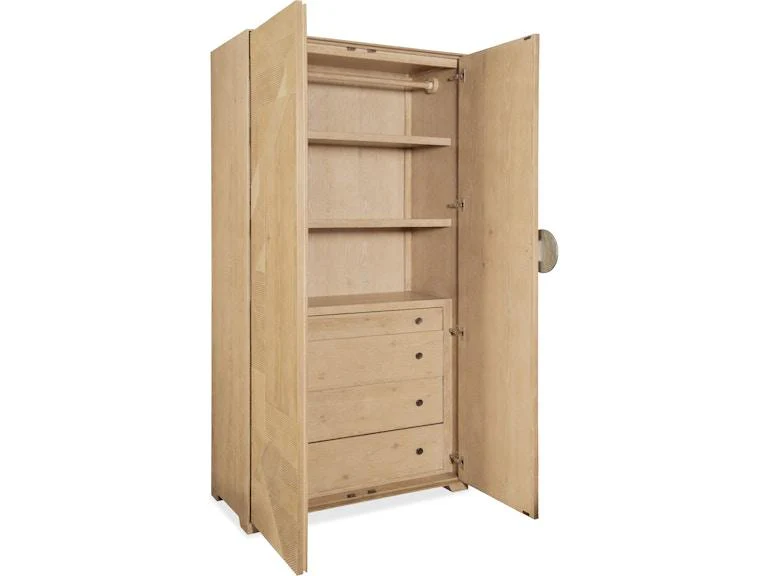 Retreat Split Rattan Wardrobe - Image 2