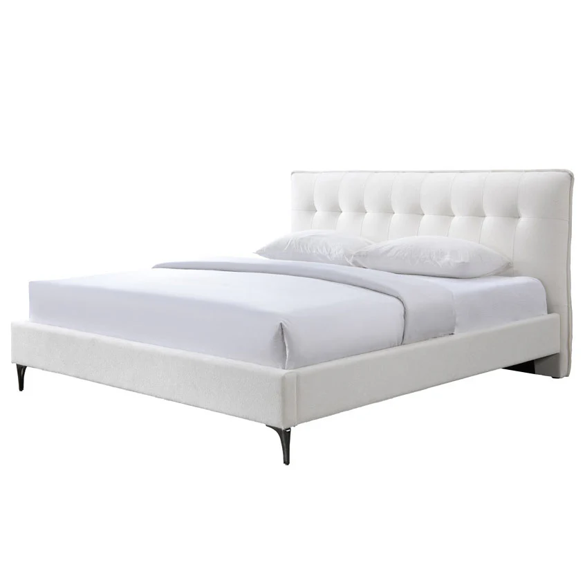 Rexsie Tufted Headboard Queen Bed - Image 3
