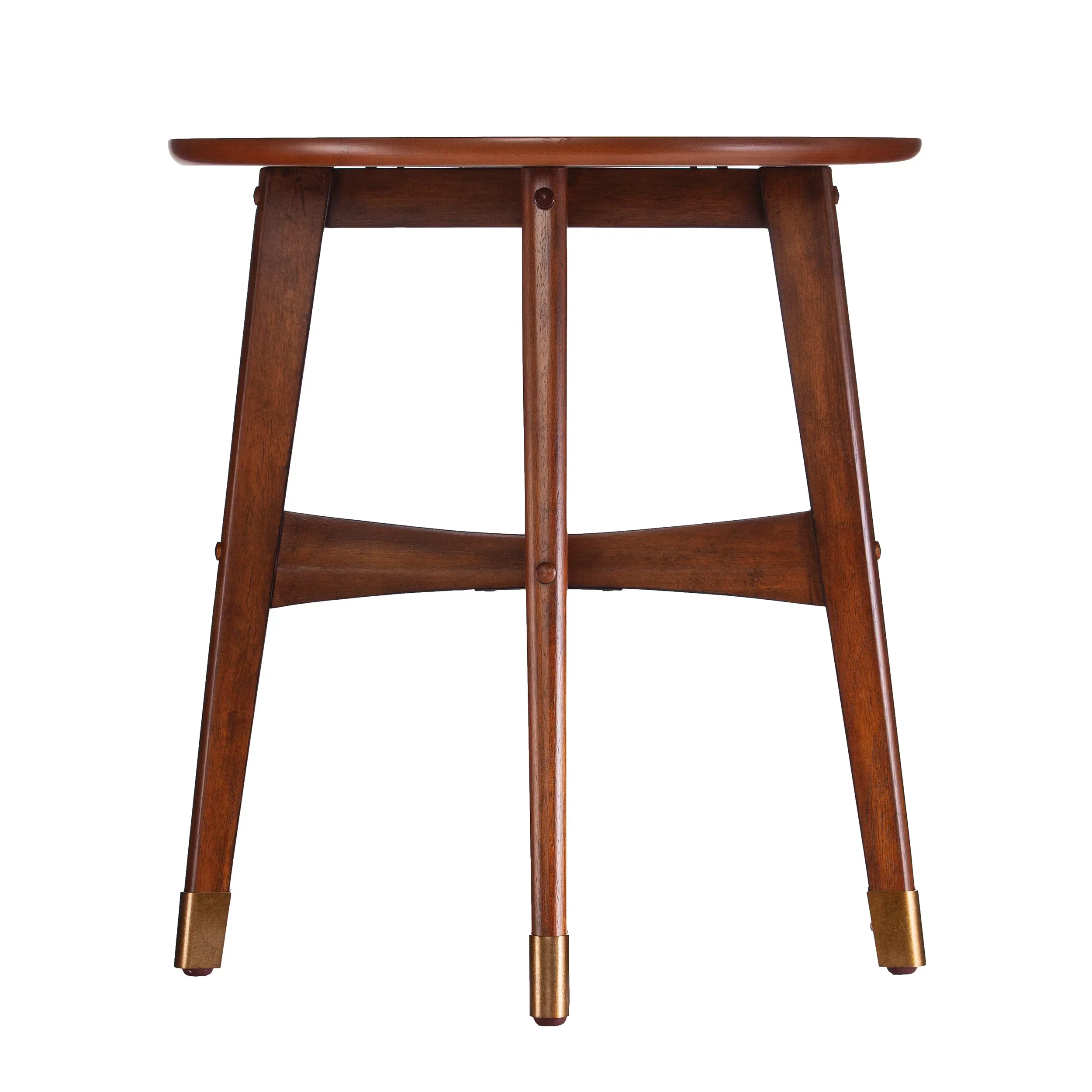Rhoda Round Midcentury Modern End Table - Image 3
